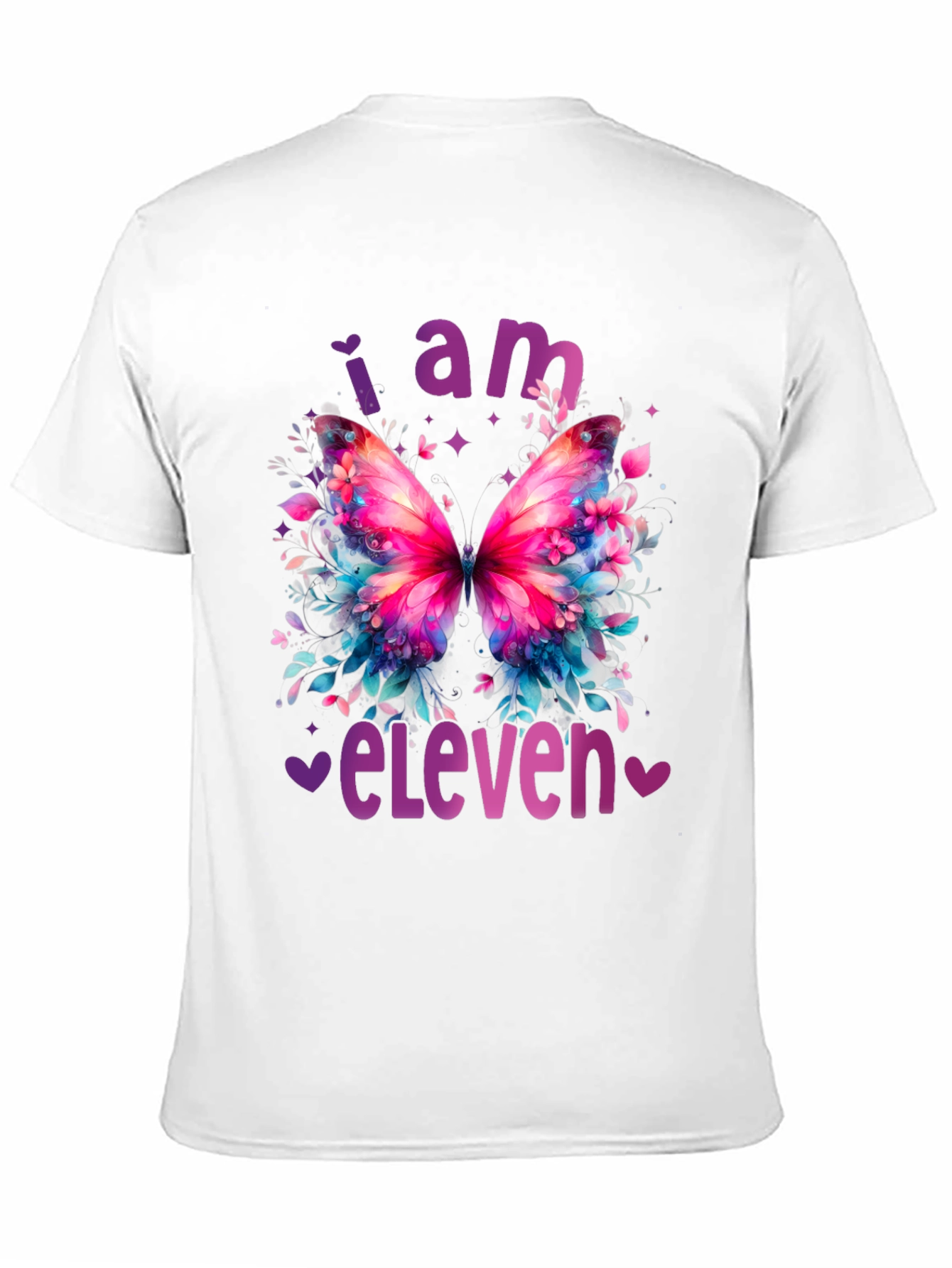 I am Eleven Butterfly T-Shirt