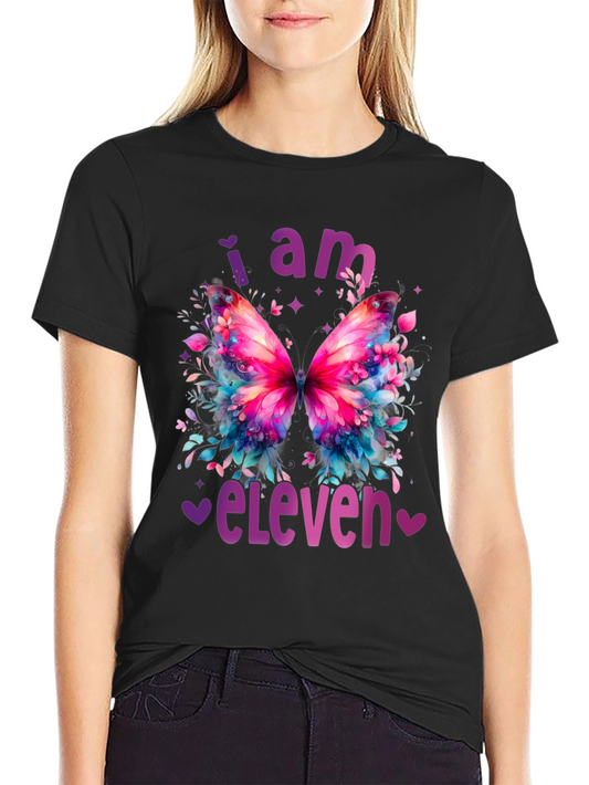 I am Eleven Butterfly T-Shirt
