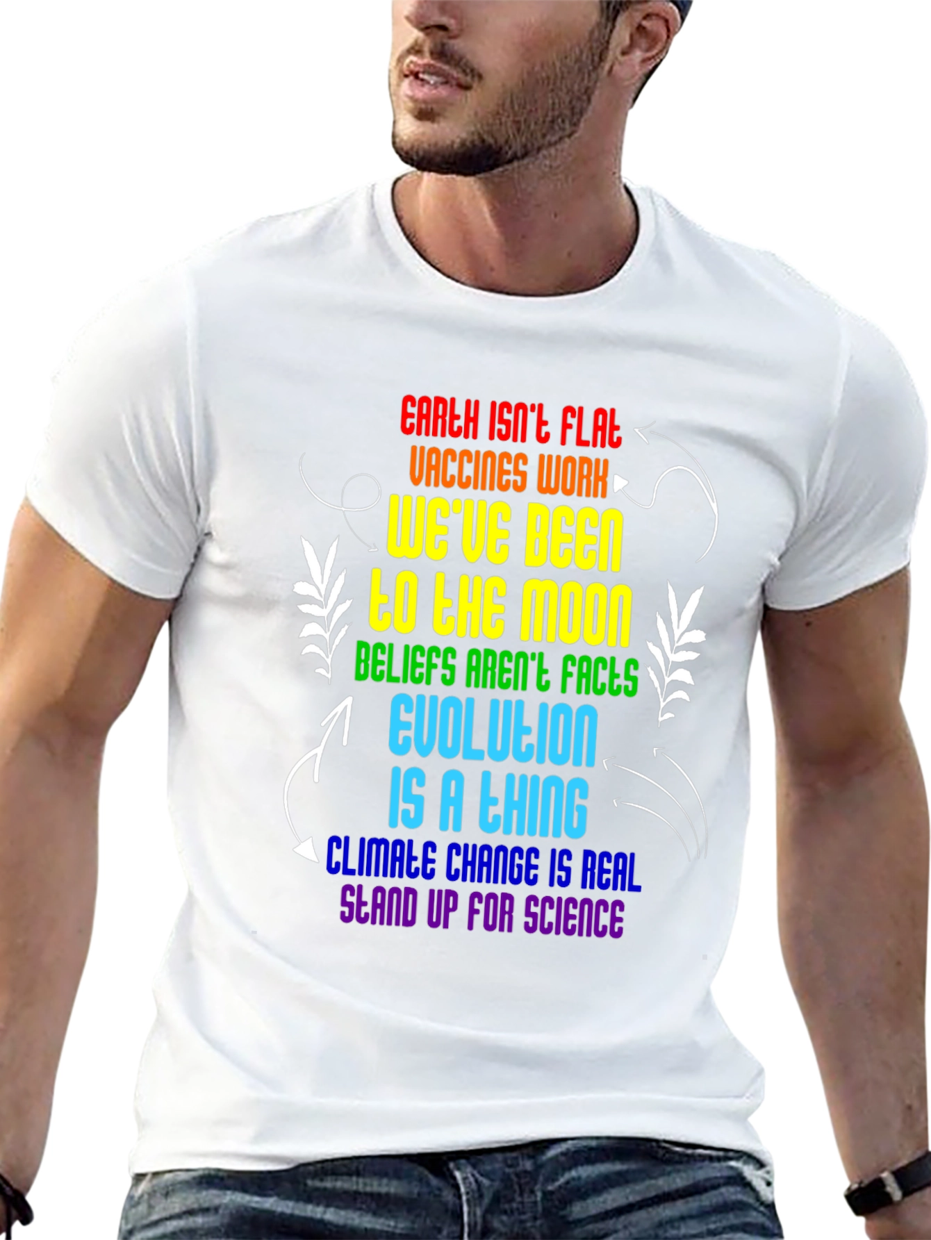 Science Facts Rainbow T-Shirt