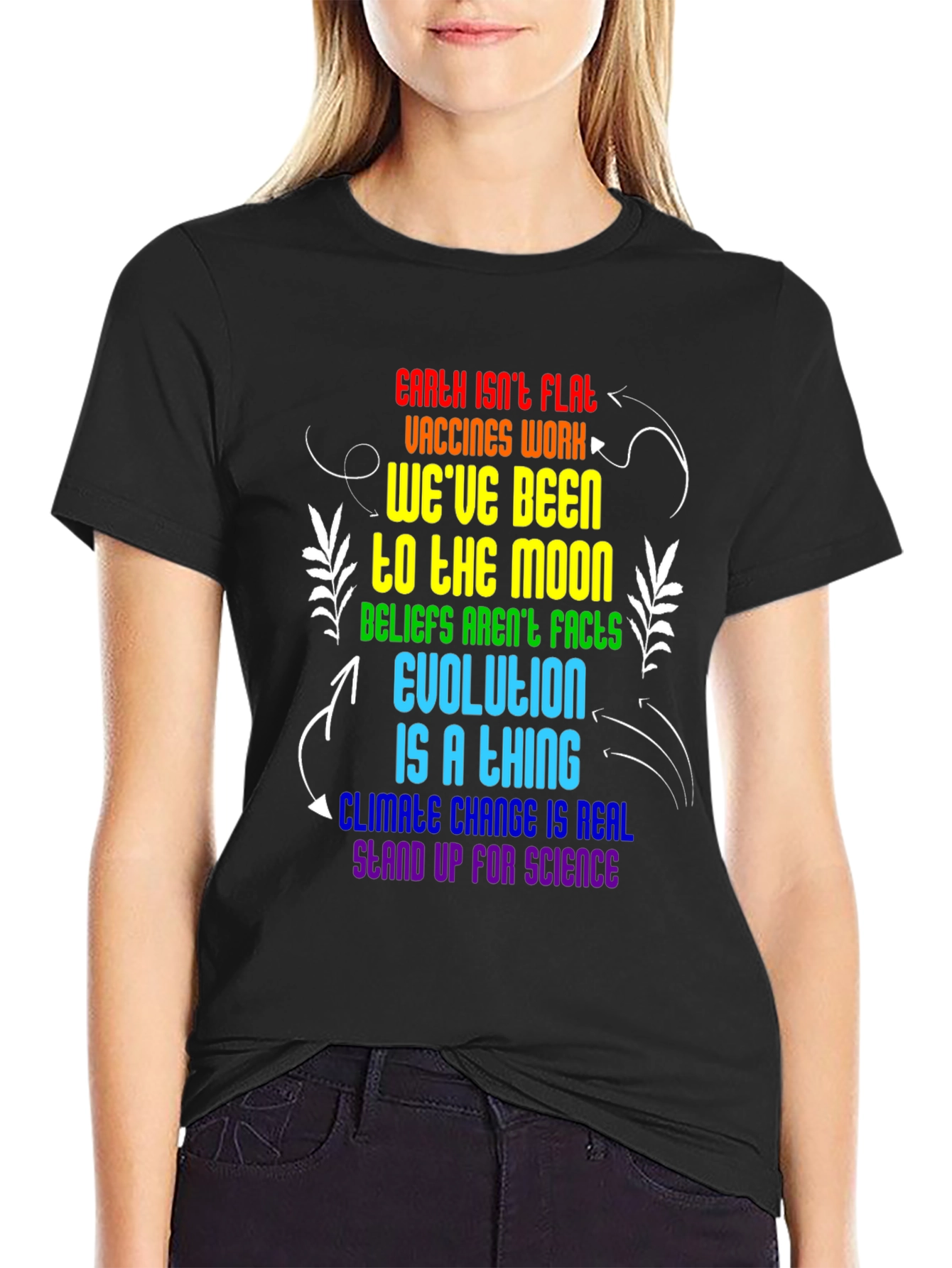 Science Facts Rainbow T-Shirt