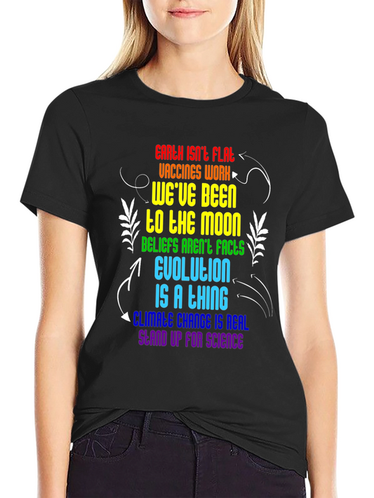 Science Facts Rainbow T-Shirt