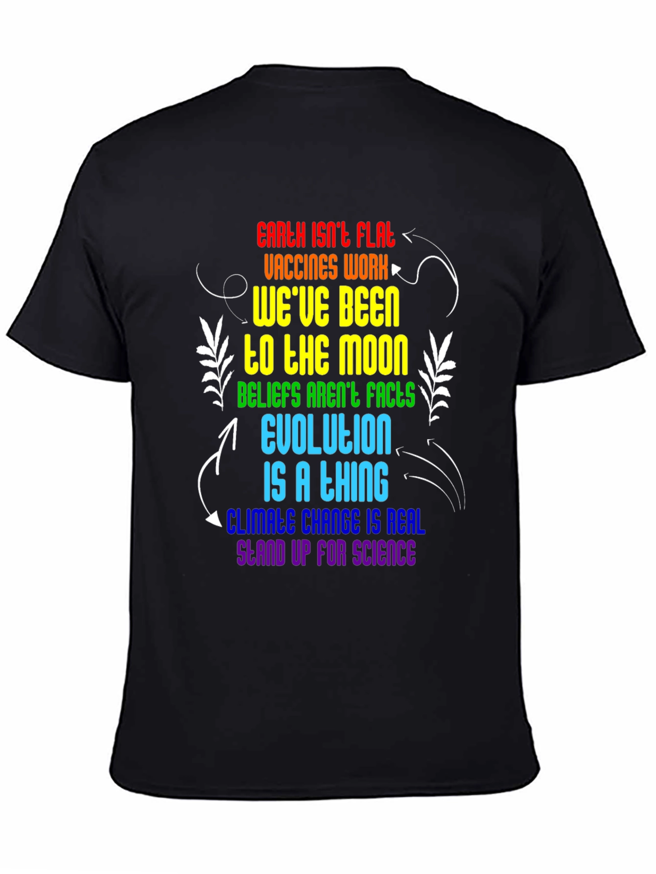 Science Facts Rainbow T-Shirt