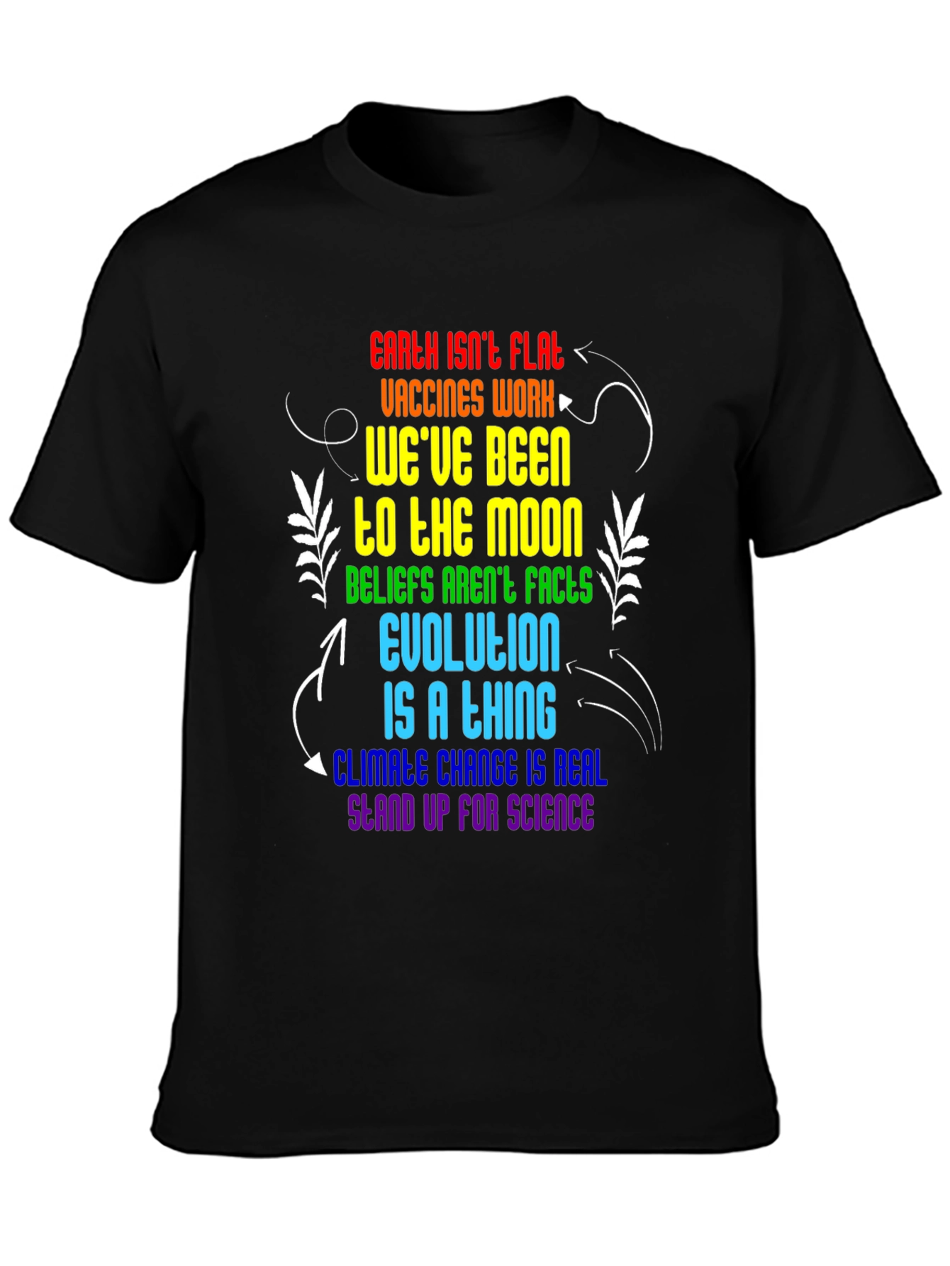 Science Facts Rainbow T-Shirt