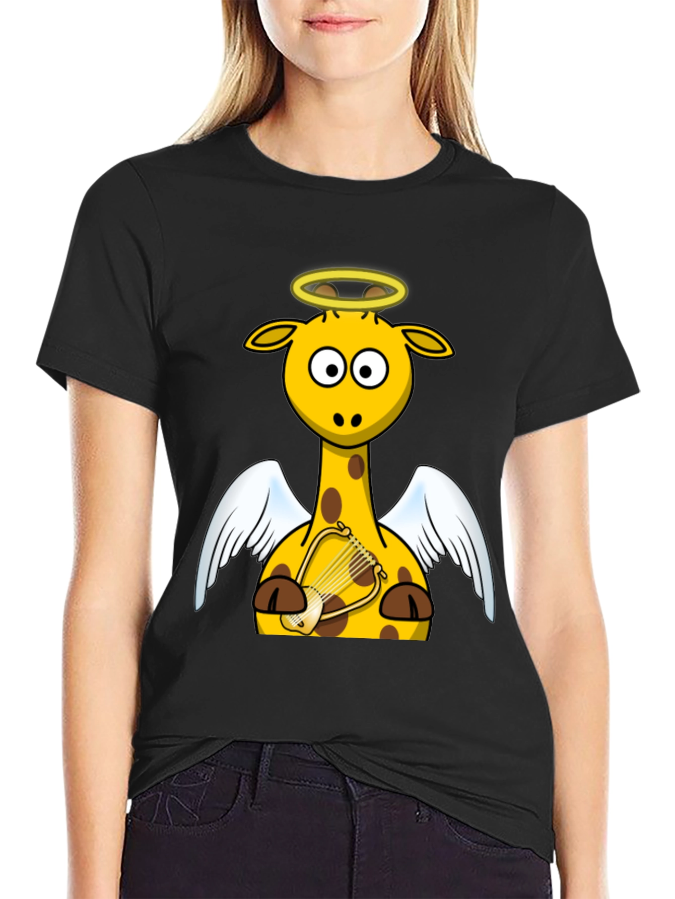 Angel Giraffe T-Shirt