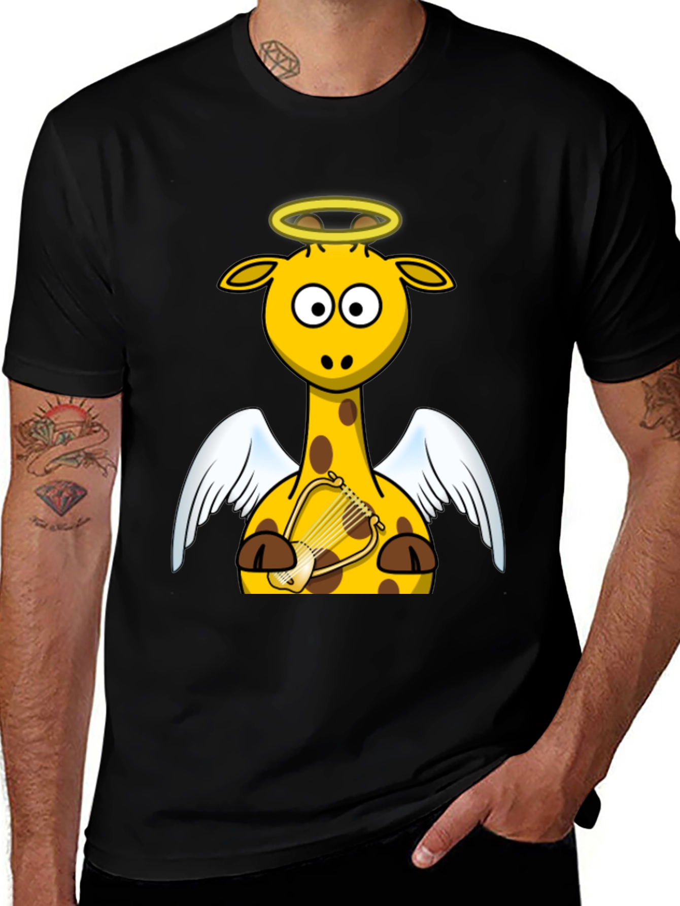 Angel Giraffe T-Shirt