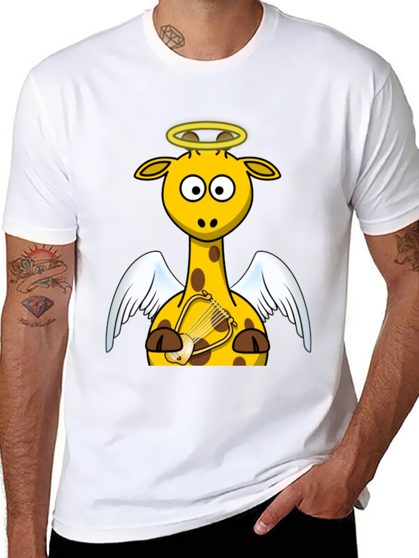 Angel Giraffe T-Shirt