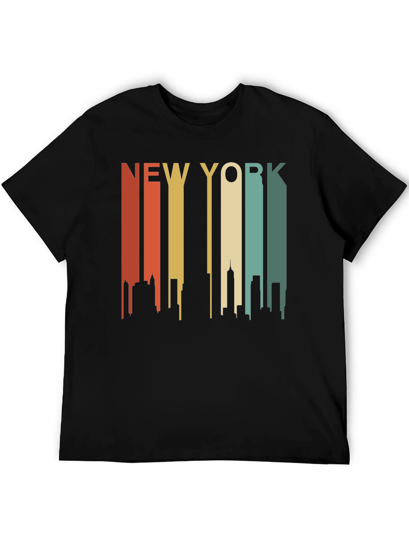 Retro New York Skyline T-Shirt