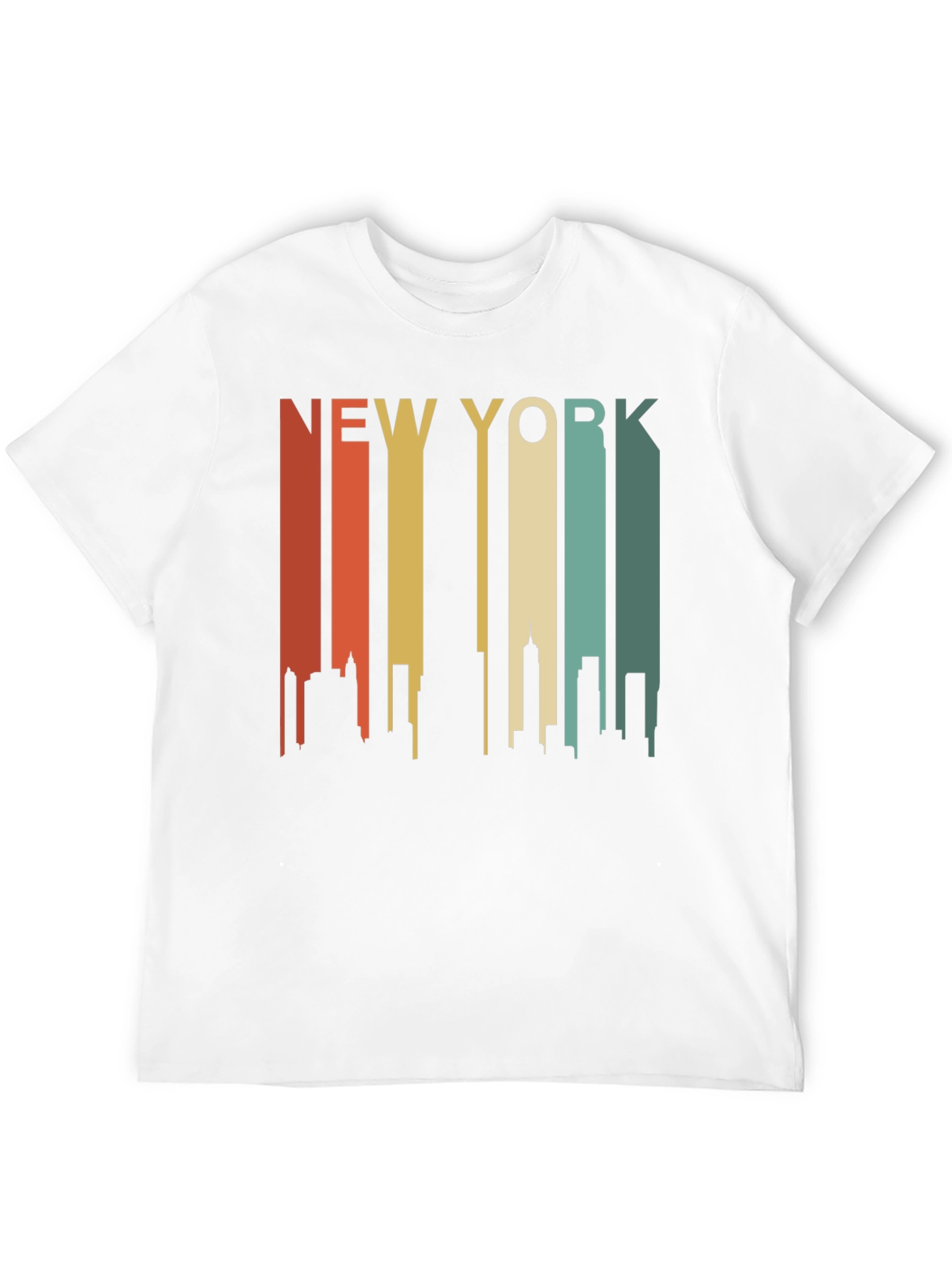 Retro New York Skyline T-Shirt