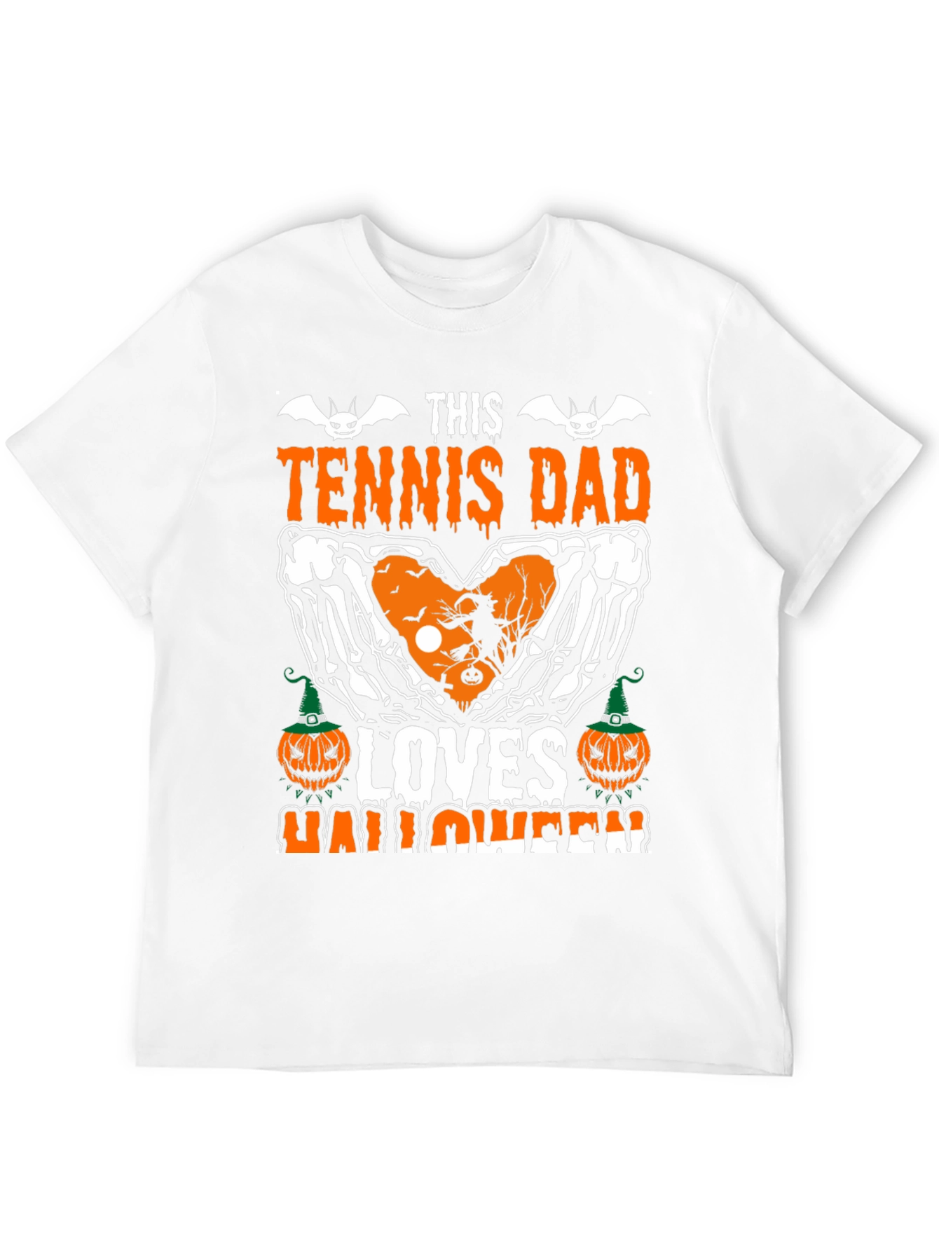 Tennis Dad Halloween Graphic Tee