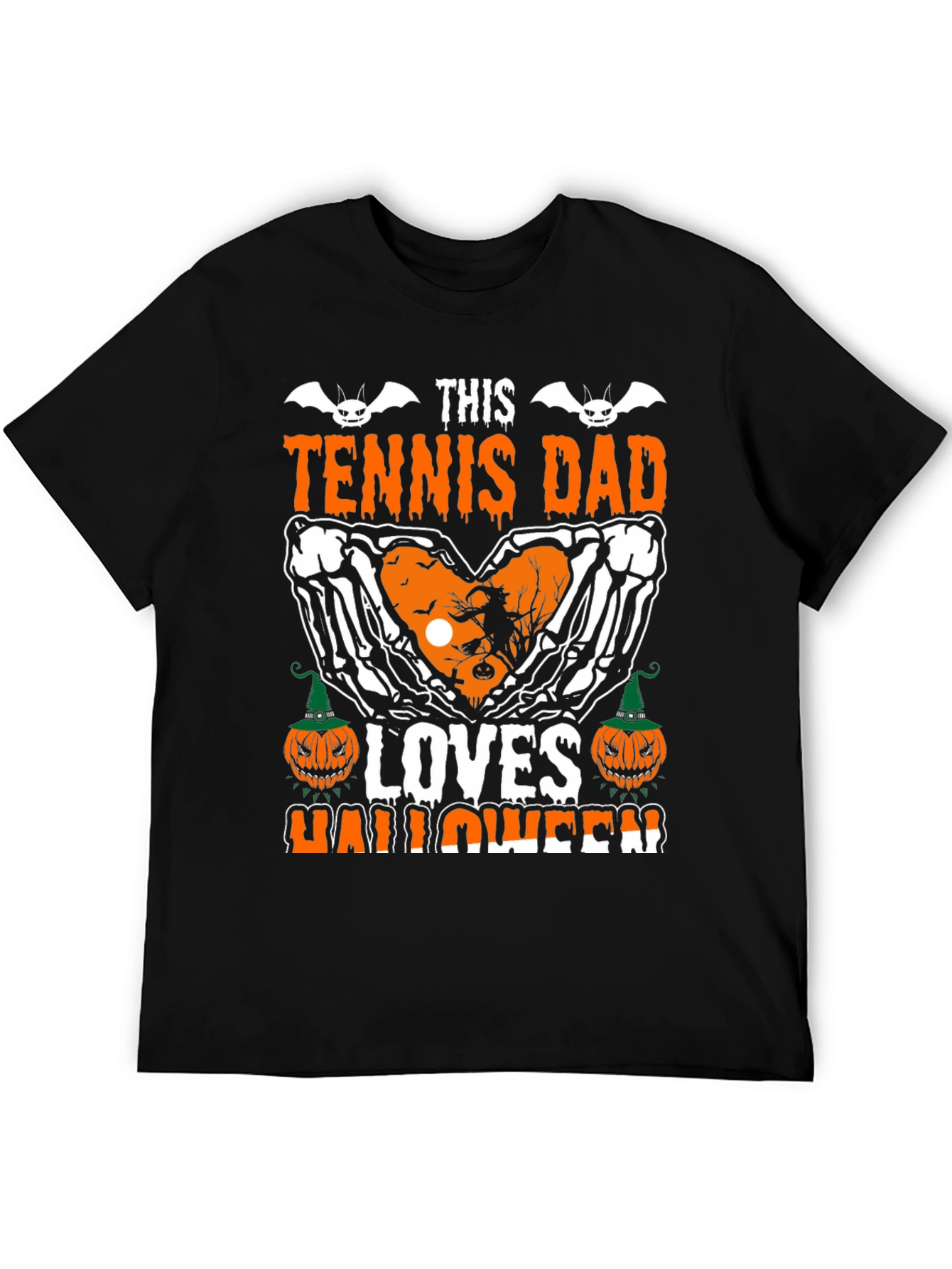 Tennis Dad Halloween Graphic Tee