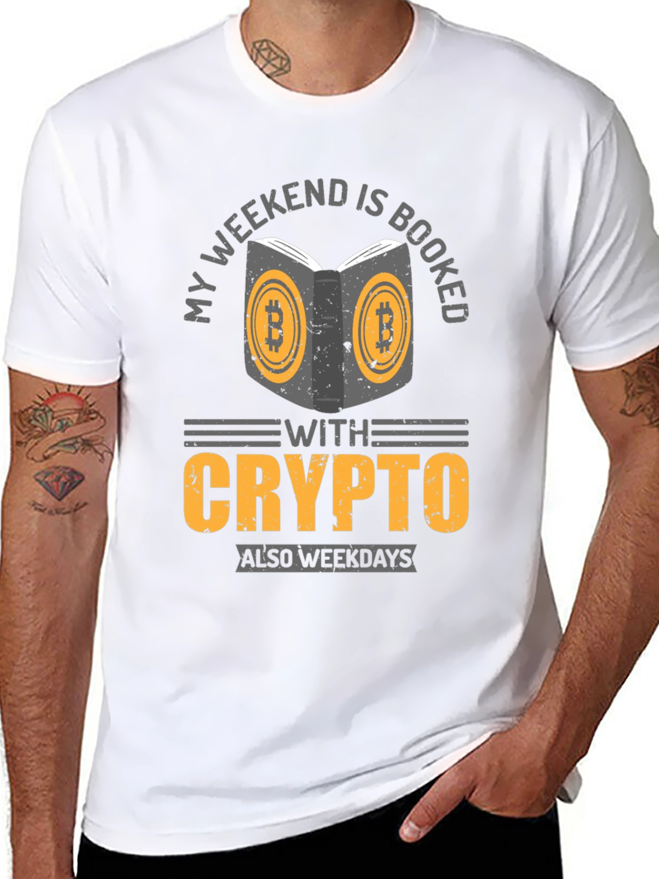Crypto Weekend Booked T-Shirt