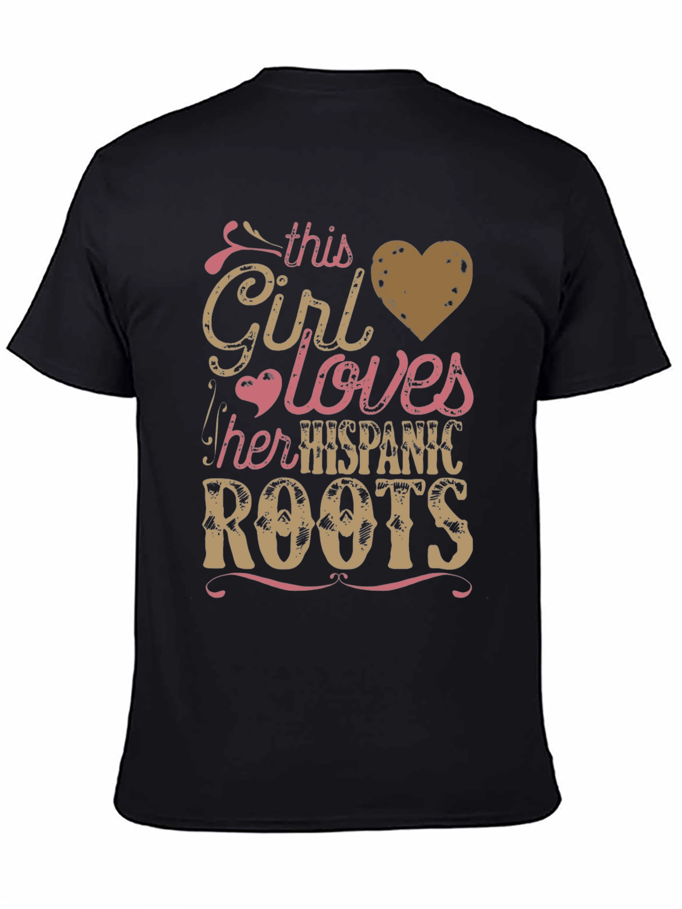 Hispanic Roots Girls T-Shirt
