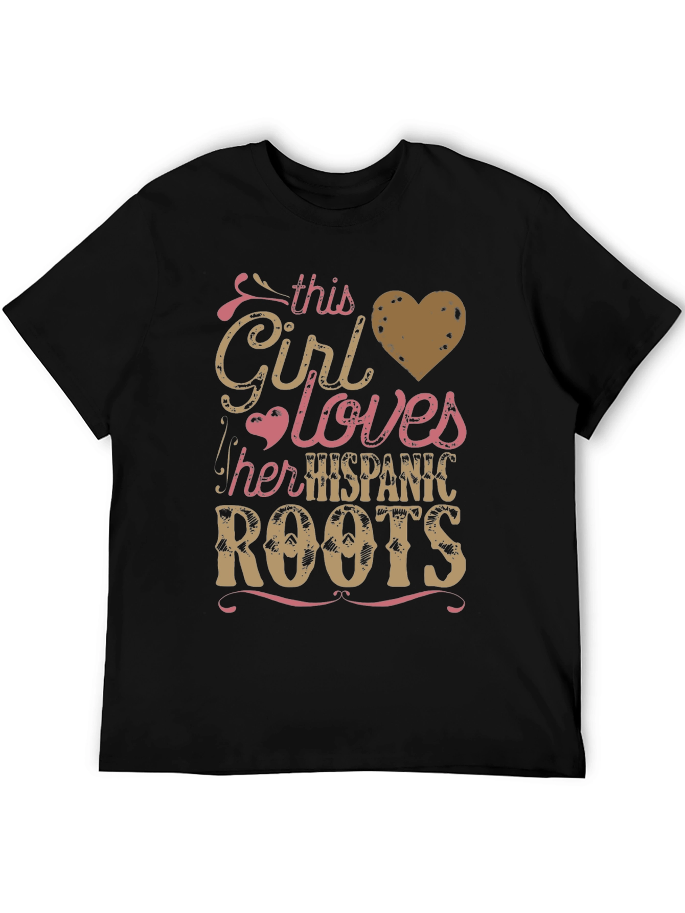 Hispanic Roots Girls T-Shirt