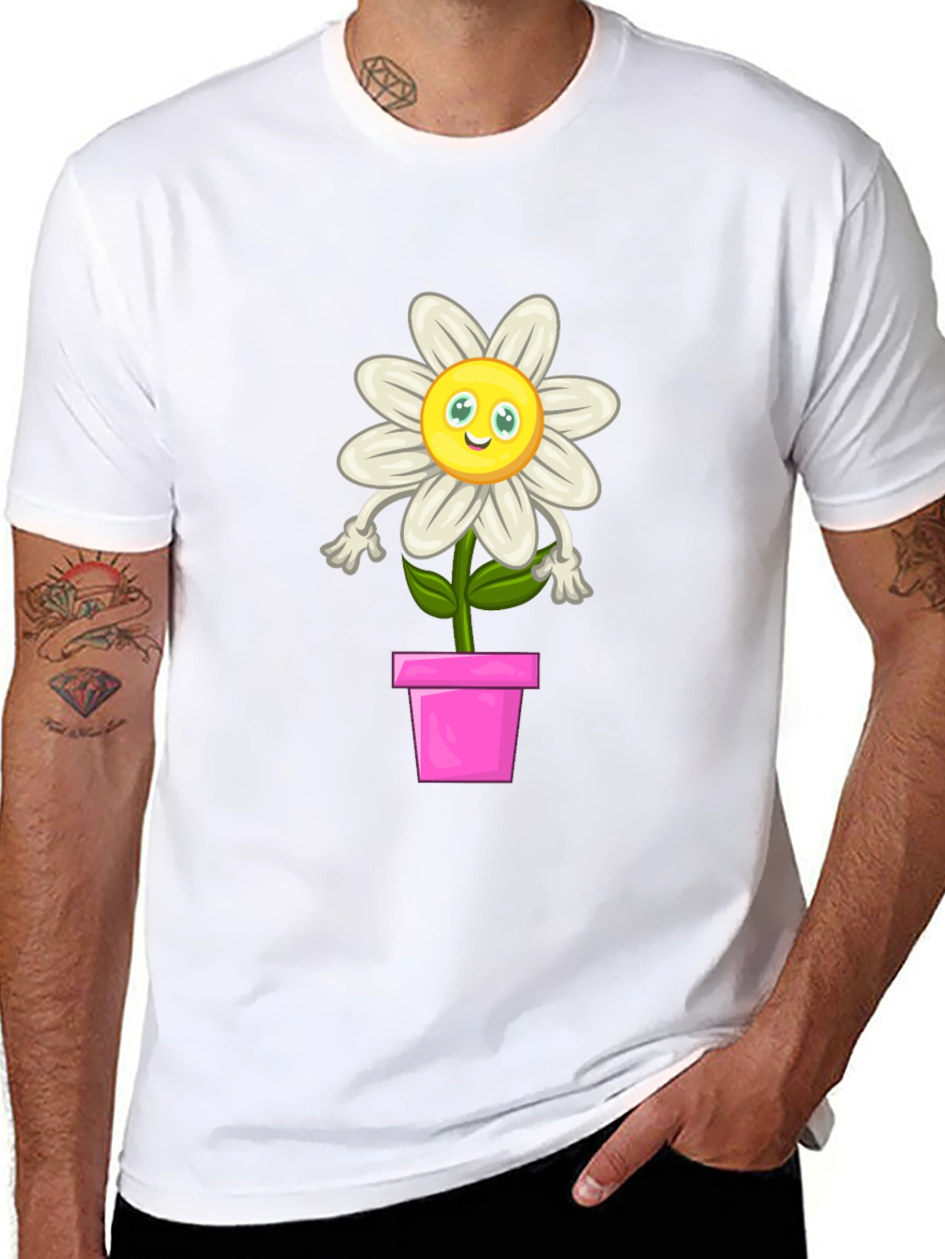 Cute Daisy Flower T-Shirt - Fun Floral Tee