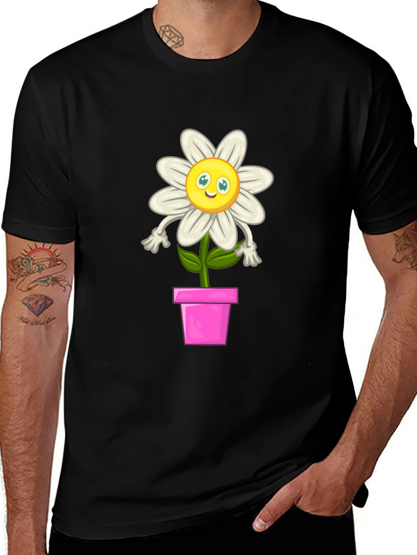 Cute Daisy Flower T-Shirt - Fun Floral Tee