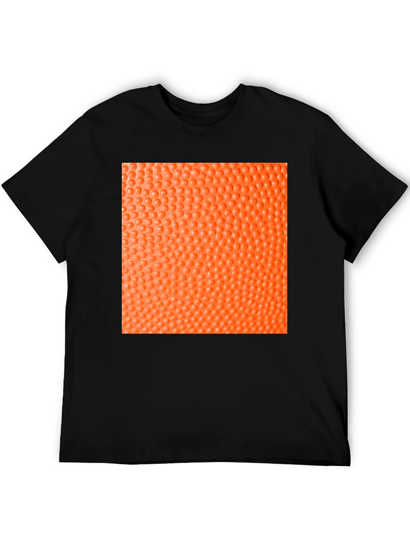 Textured Graphic Tee - Black