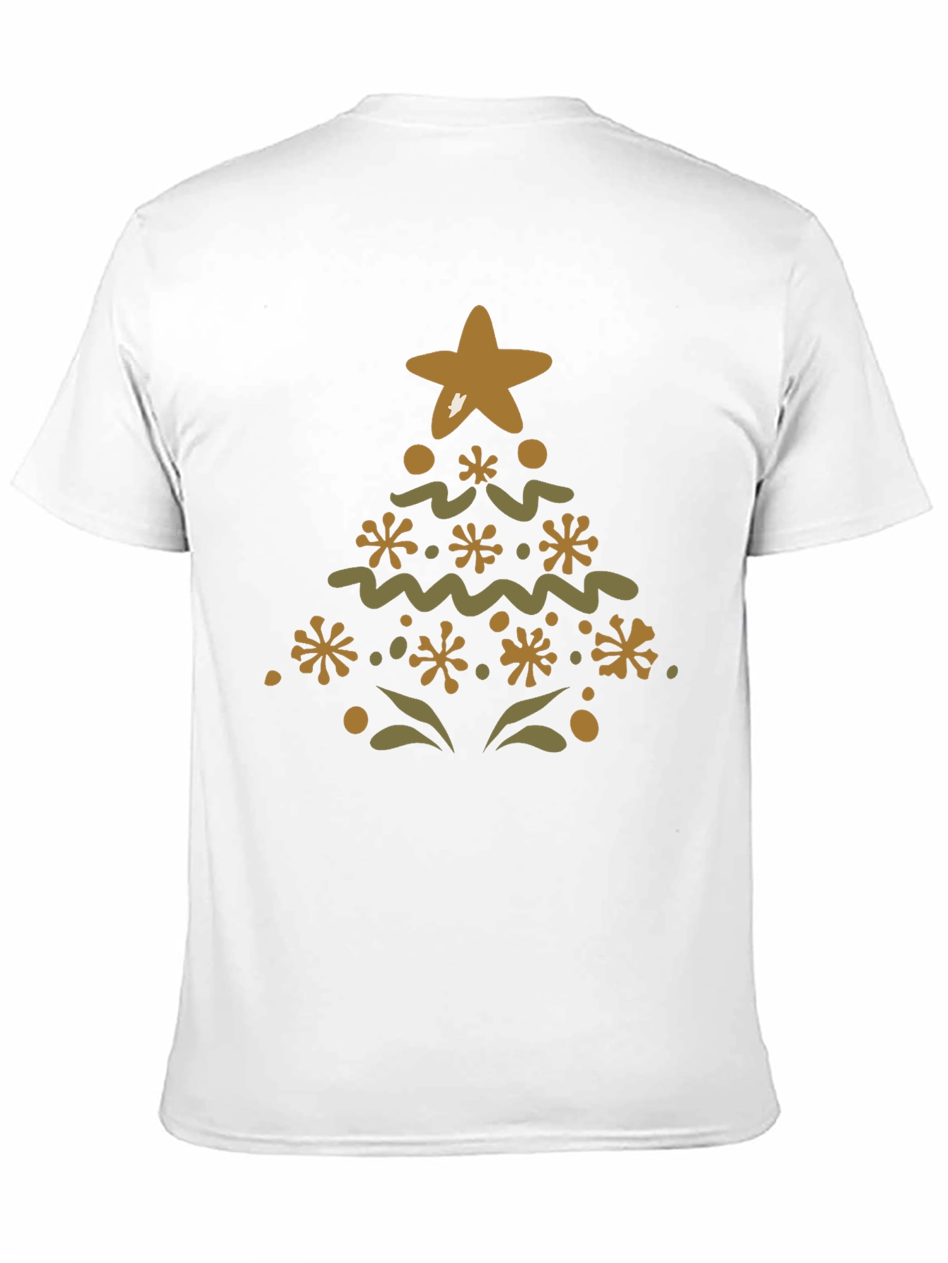 Festive Christmas Tree Graphic Tee - Holiday Style