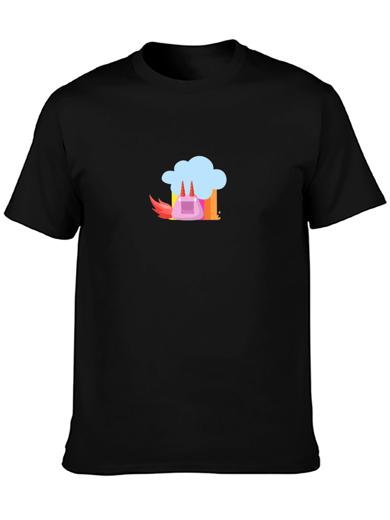 Fun Cartoon Graphic T-Shirt