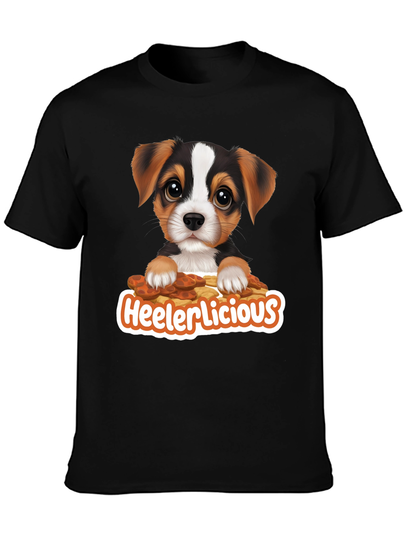 Heelerlicious Puppy T-Shirt - Cute Dog Tee