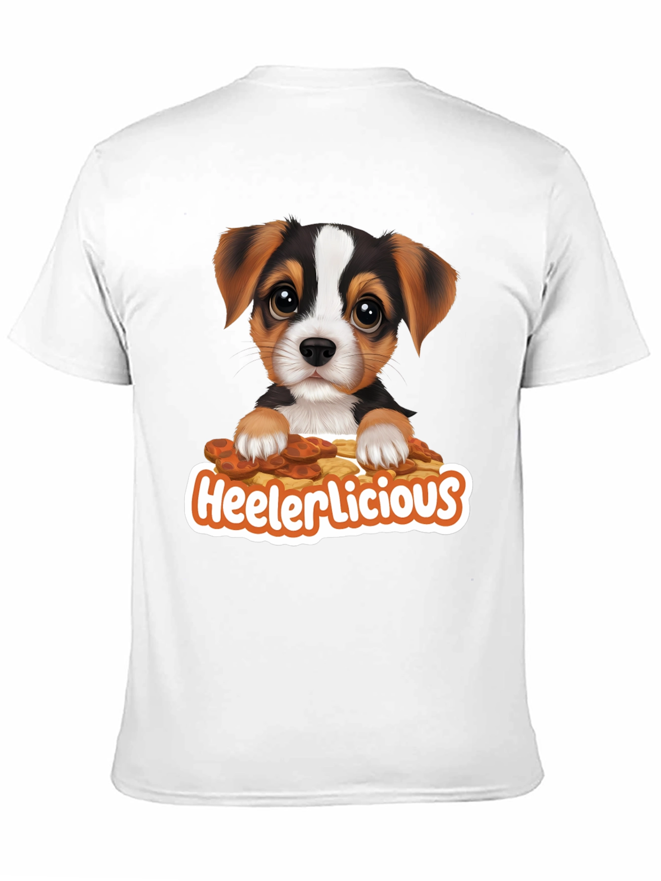 Heelerlicious Puppy T-Shirt - Cute Dog Tee