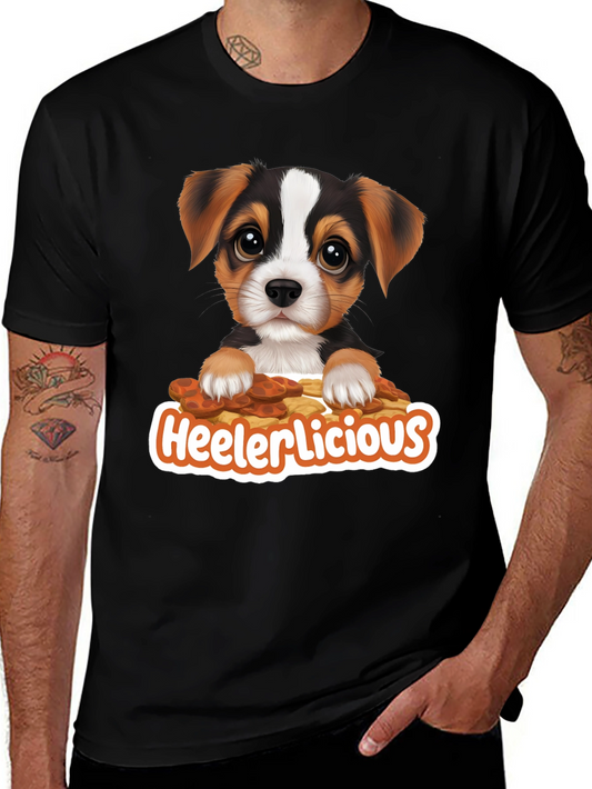 Heelerlicious Puppy T-Shirt - Cute Dog Tee