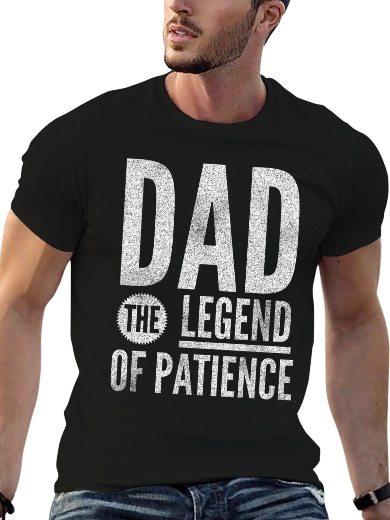Dad Legend of Patience Graphic T-Shirt