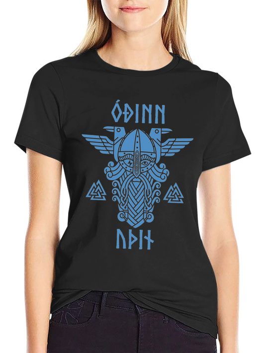 Odin Viking Warrior T-Shirt - Norse Mythology Tee