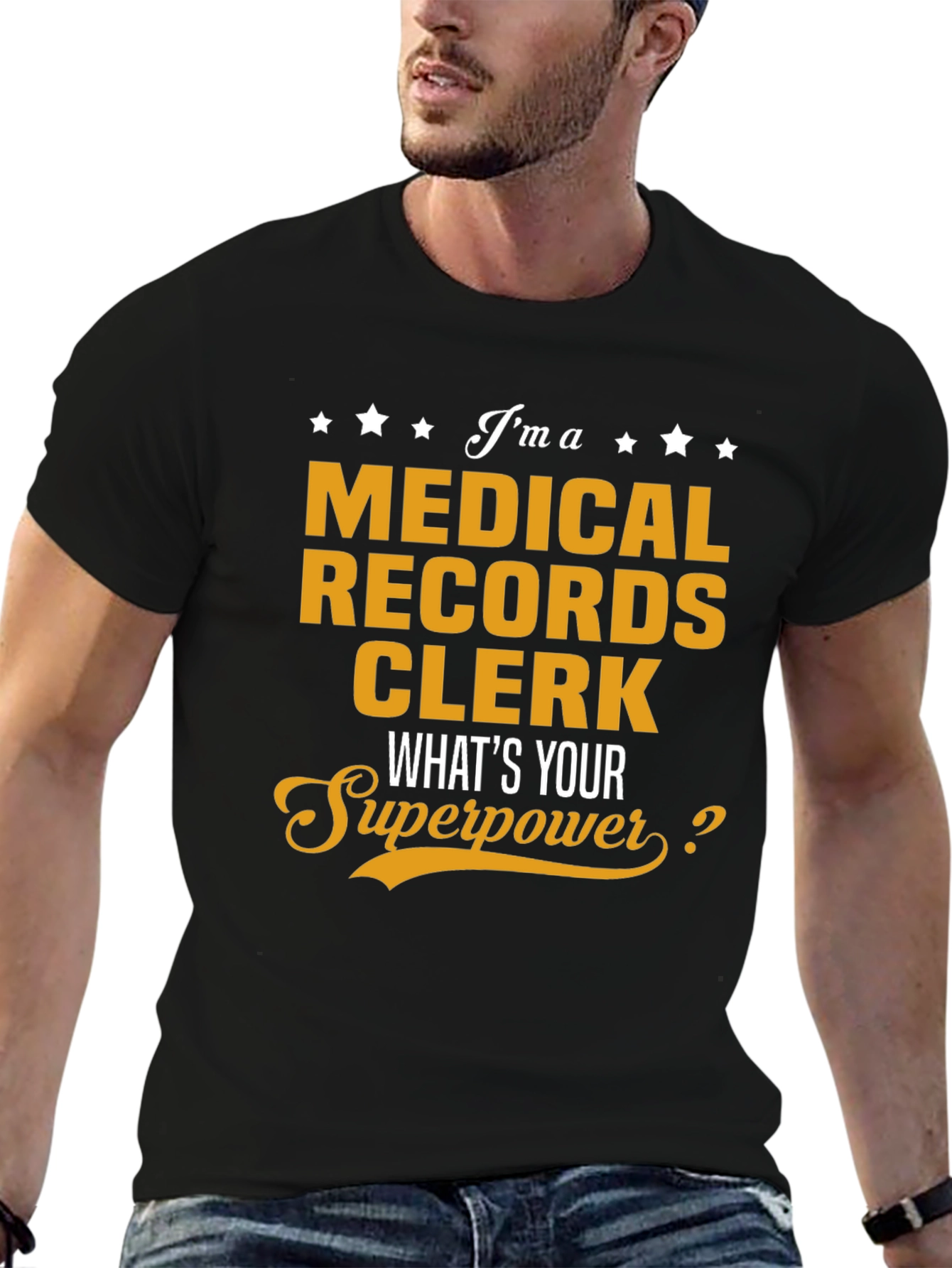 Medical Records Clerk Superpower T-Shirt