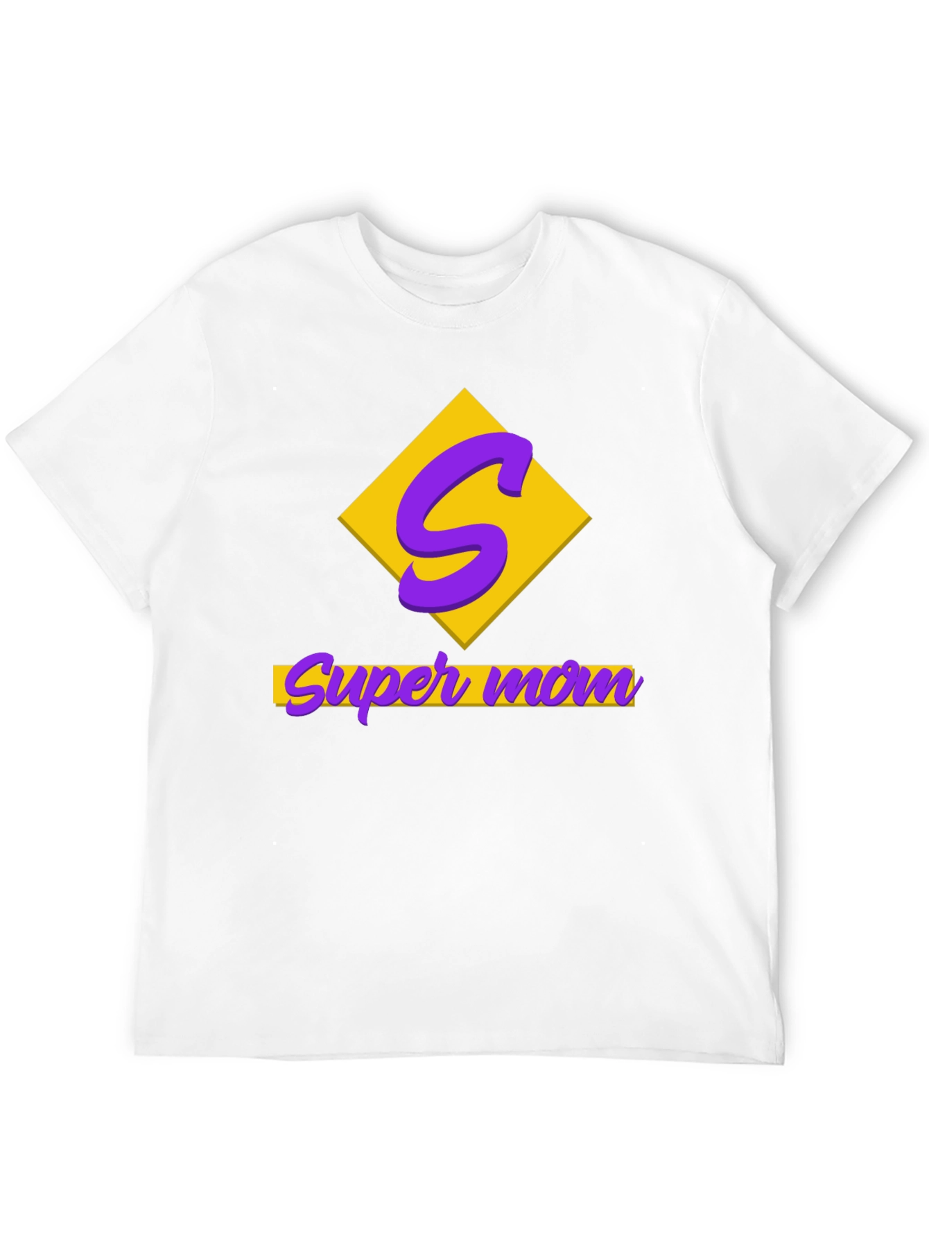 Super Mom Black T-Shirt