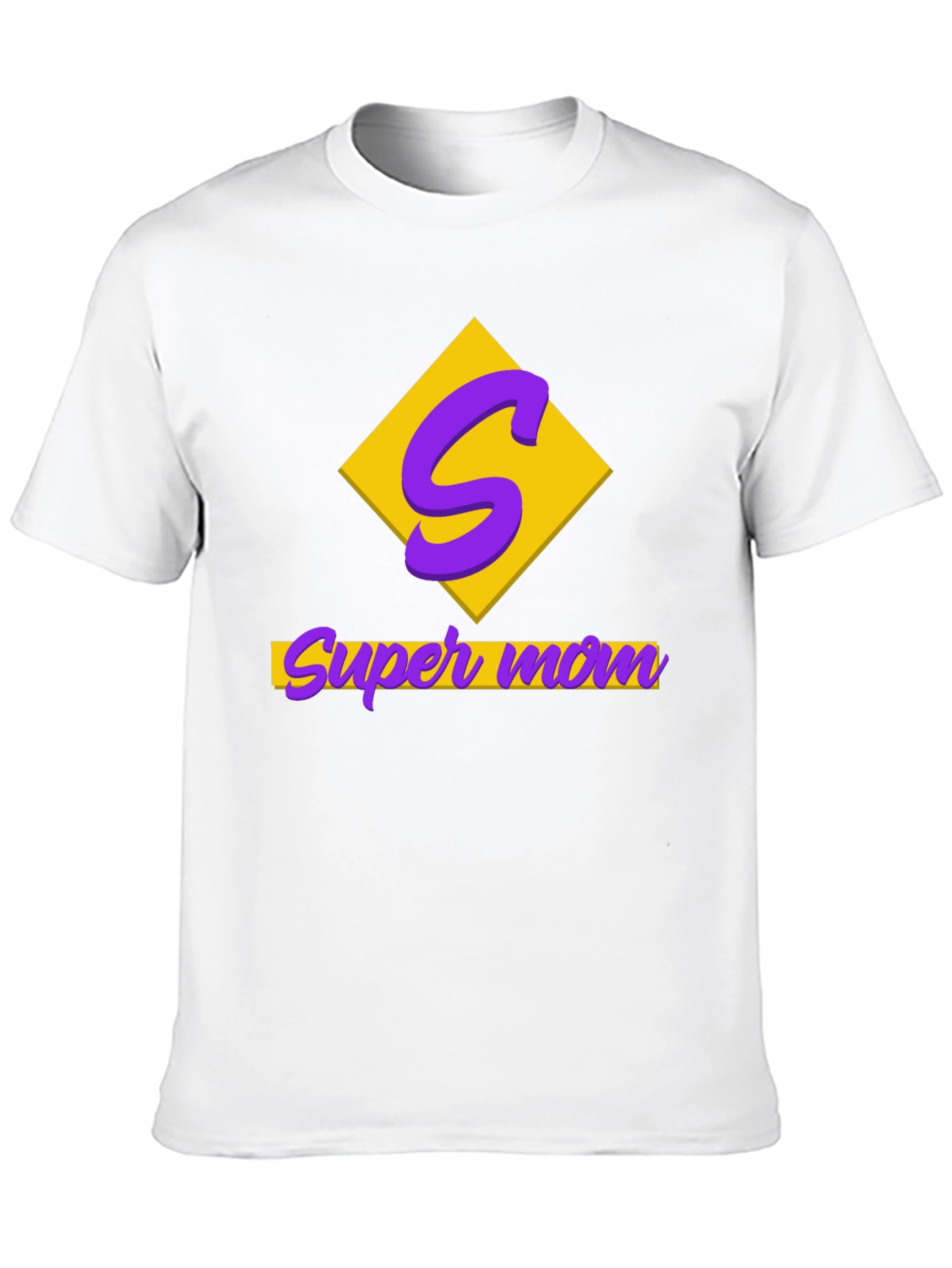 Super Mom Black T-Shirt