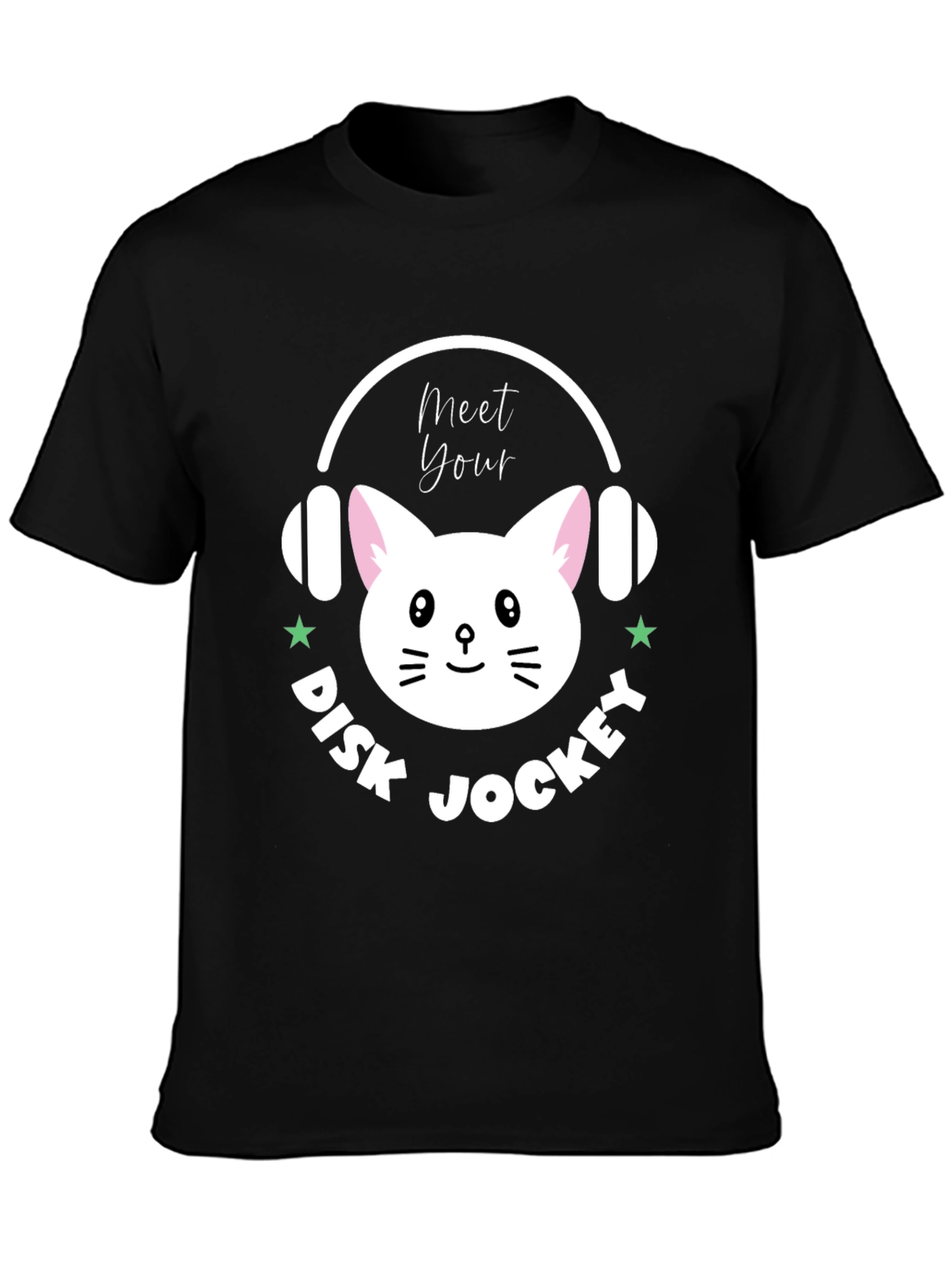 Meet Your Disk Jockey Cat T-Shirt