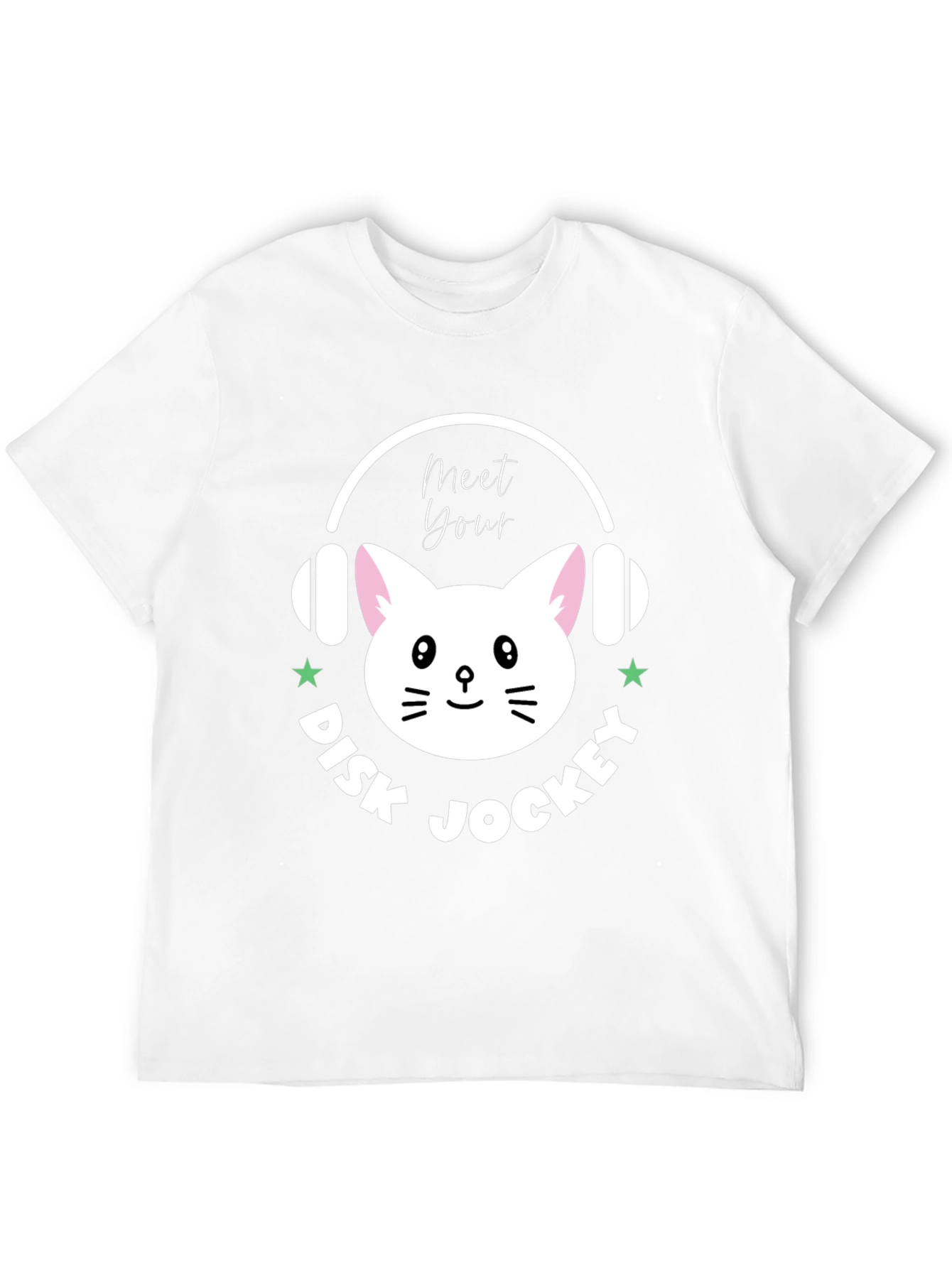 Meet Your Disk Jockey Cat T-Shirt