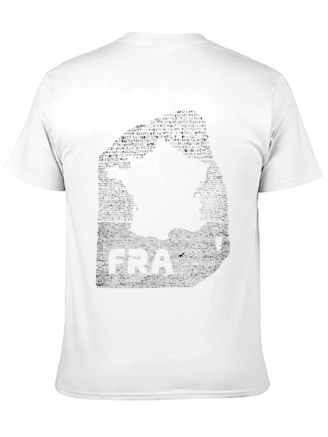 Mens Black Graphic Print Crew Neck T-Shirt