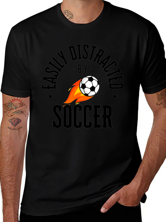 Easily Distracted by Soccer T-Shirt