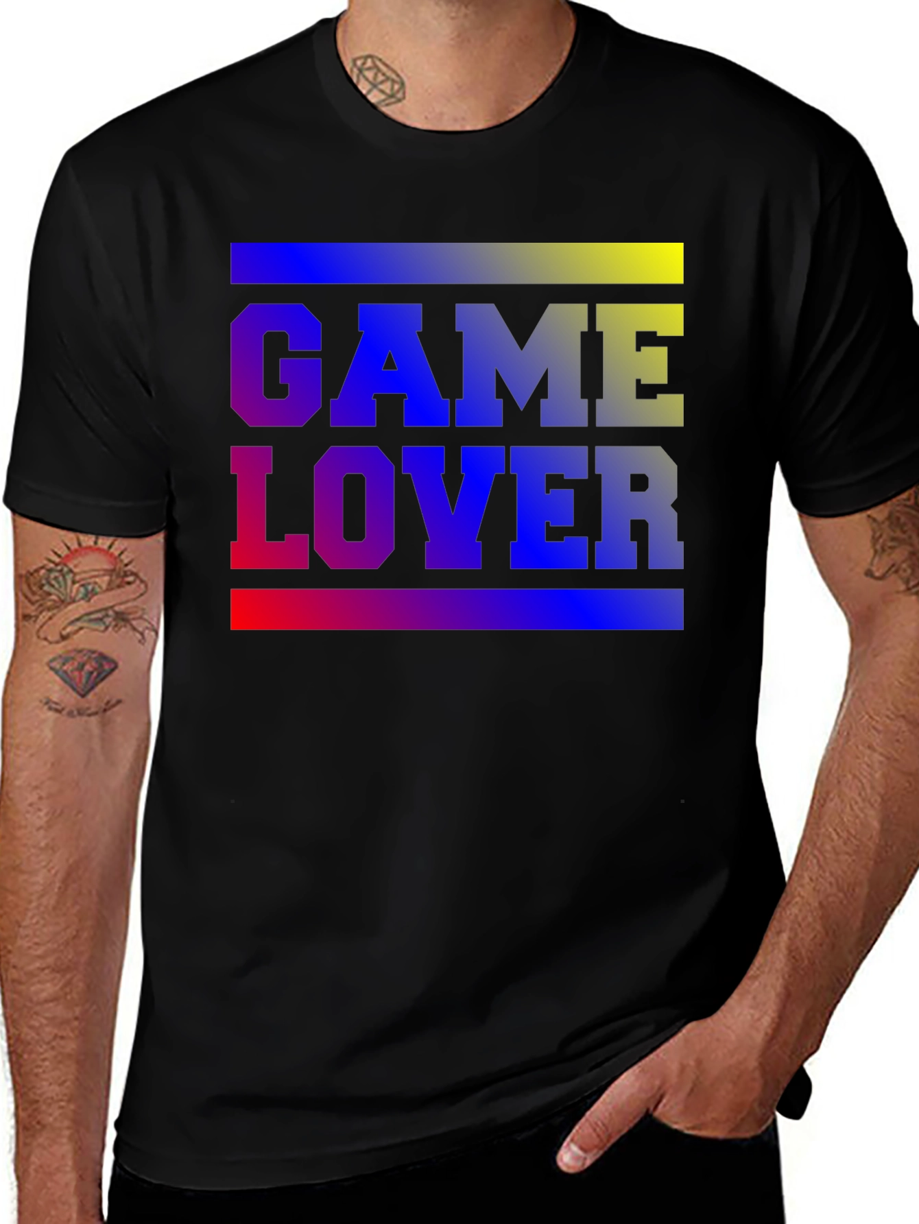Game Lover Gradient T-Shirt