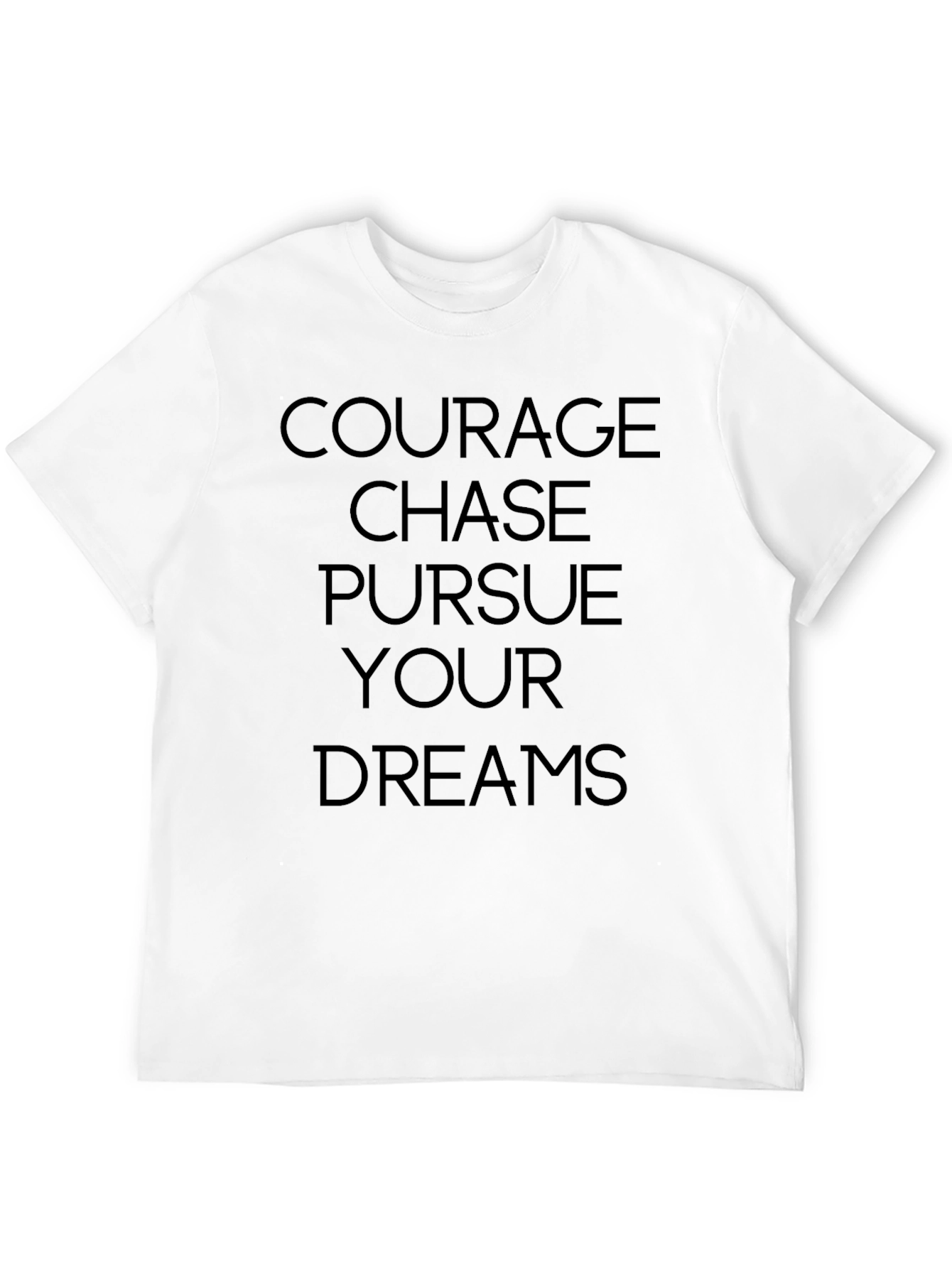 Inspirational Dream Chaser Black T-Shirt