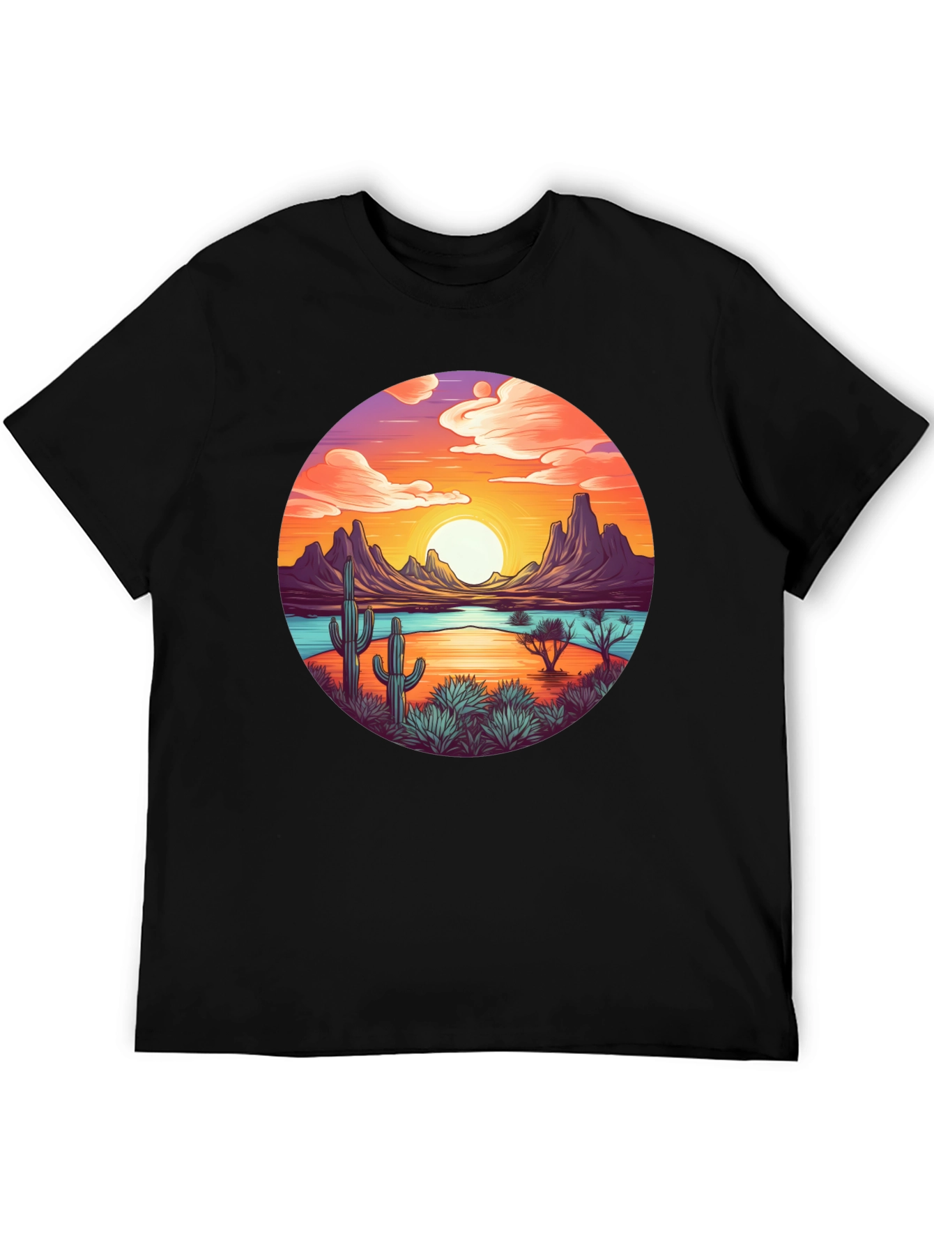 Sunset Desert Graphic Tee