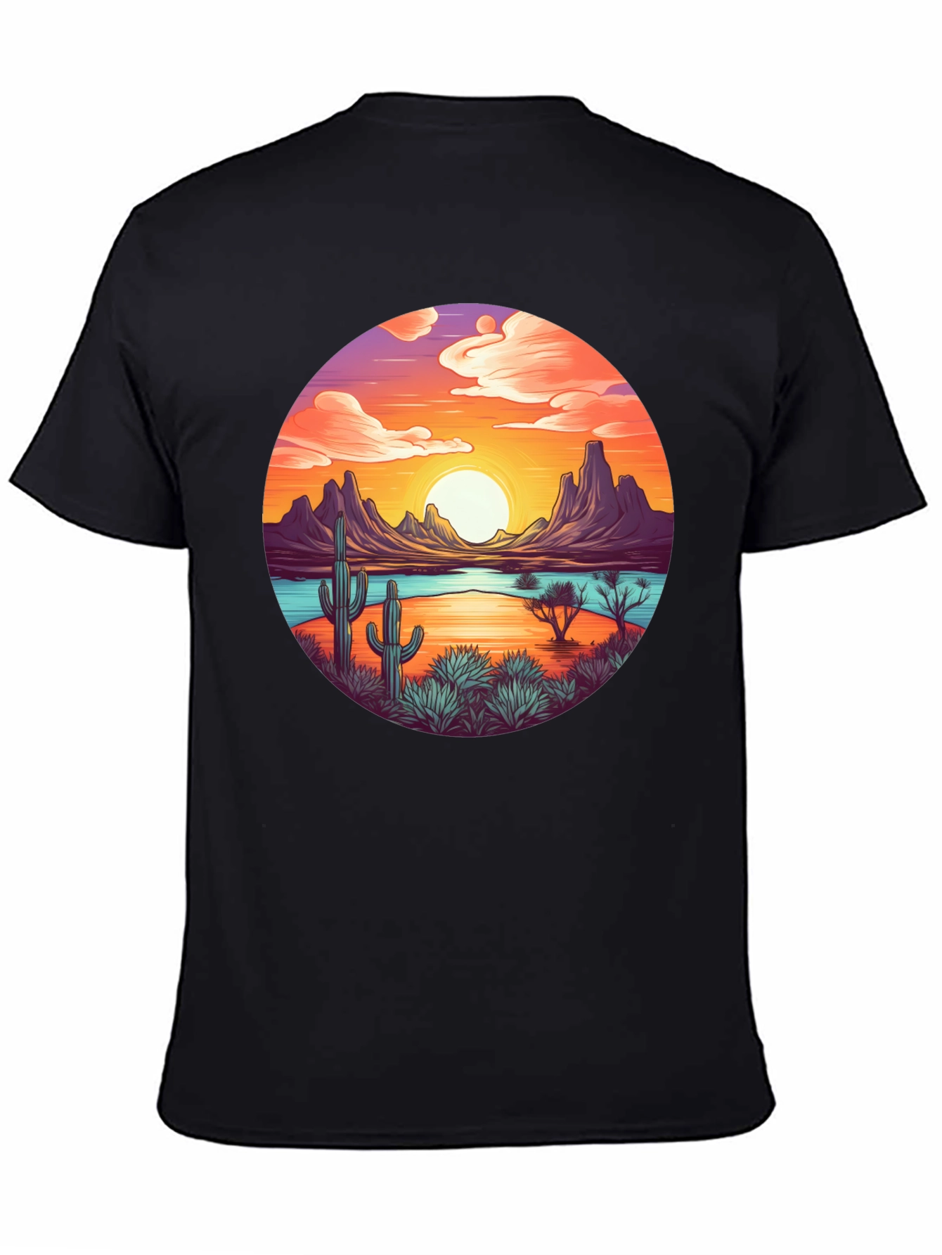 Sunset Desert Graphic Tee