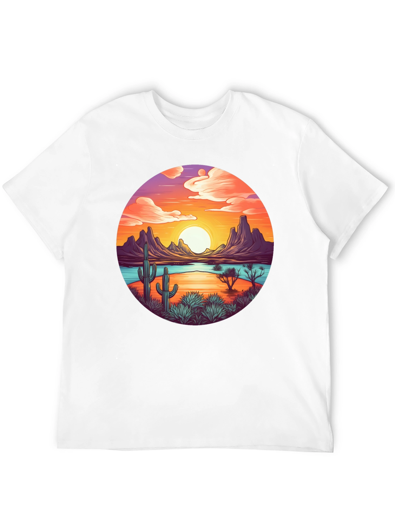 Sunset Desert Graphic Tee