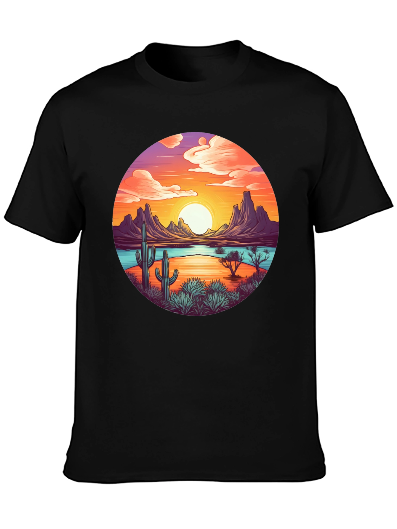 Sunset Desert Graphic Tee