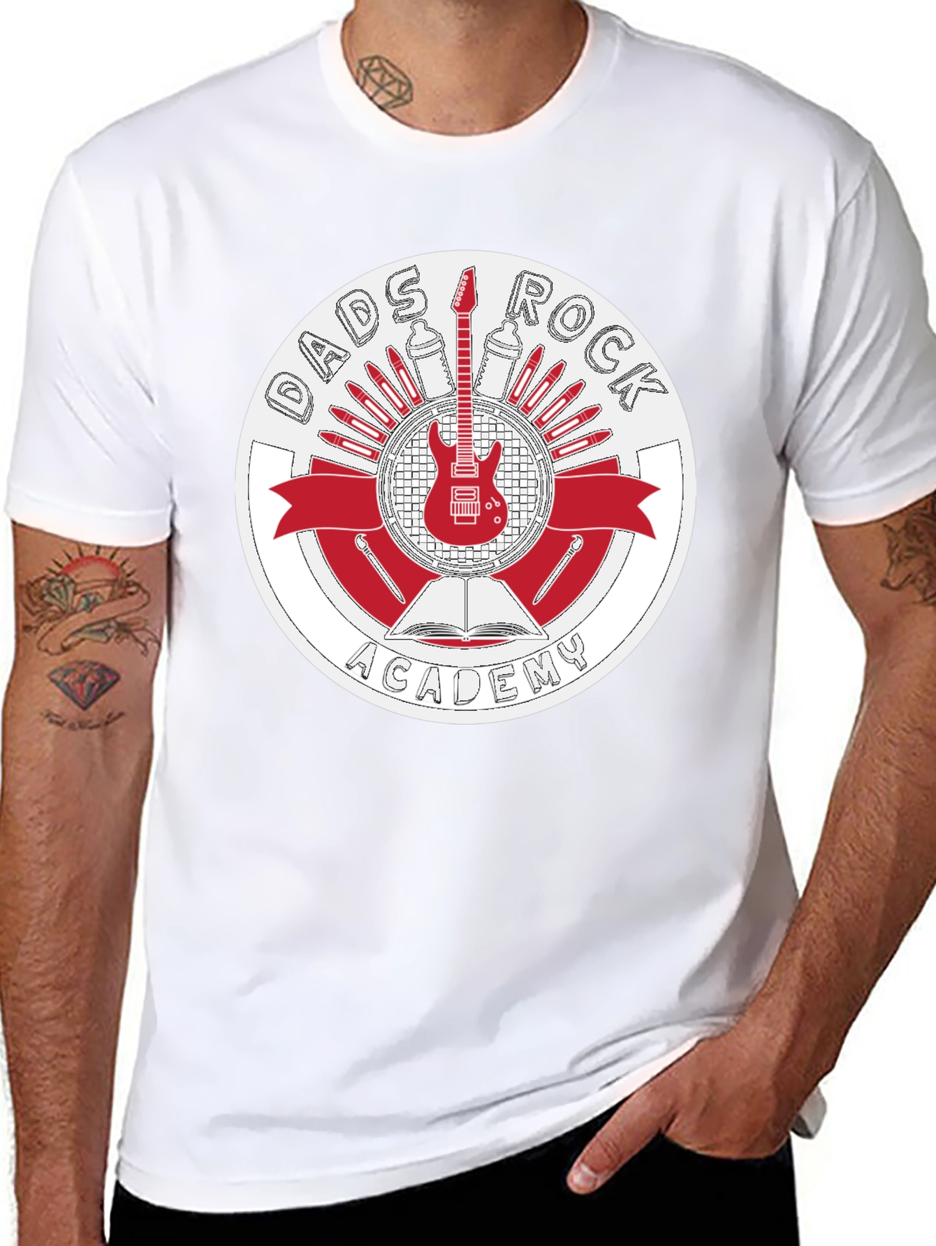 Dads Rock Academy T-Shirt