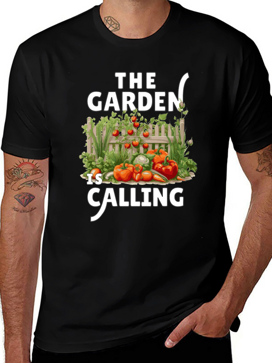 The Garden Is Calling T-Shirt - Gardening Lover Tee