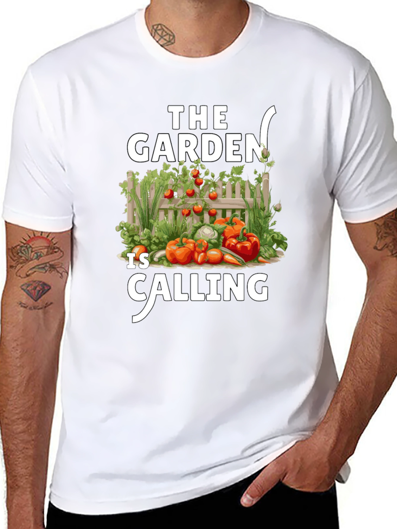 The Garden Is Calling T-Shirt - Gardening Lover Tee