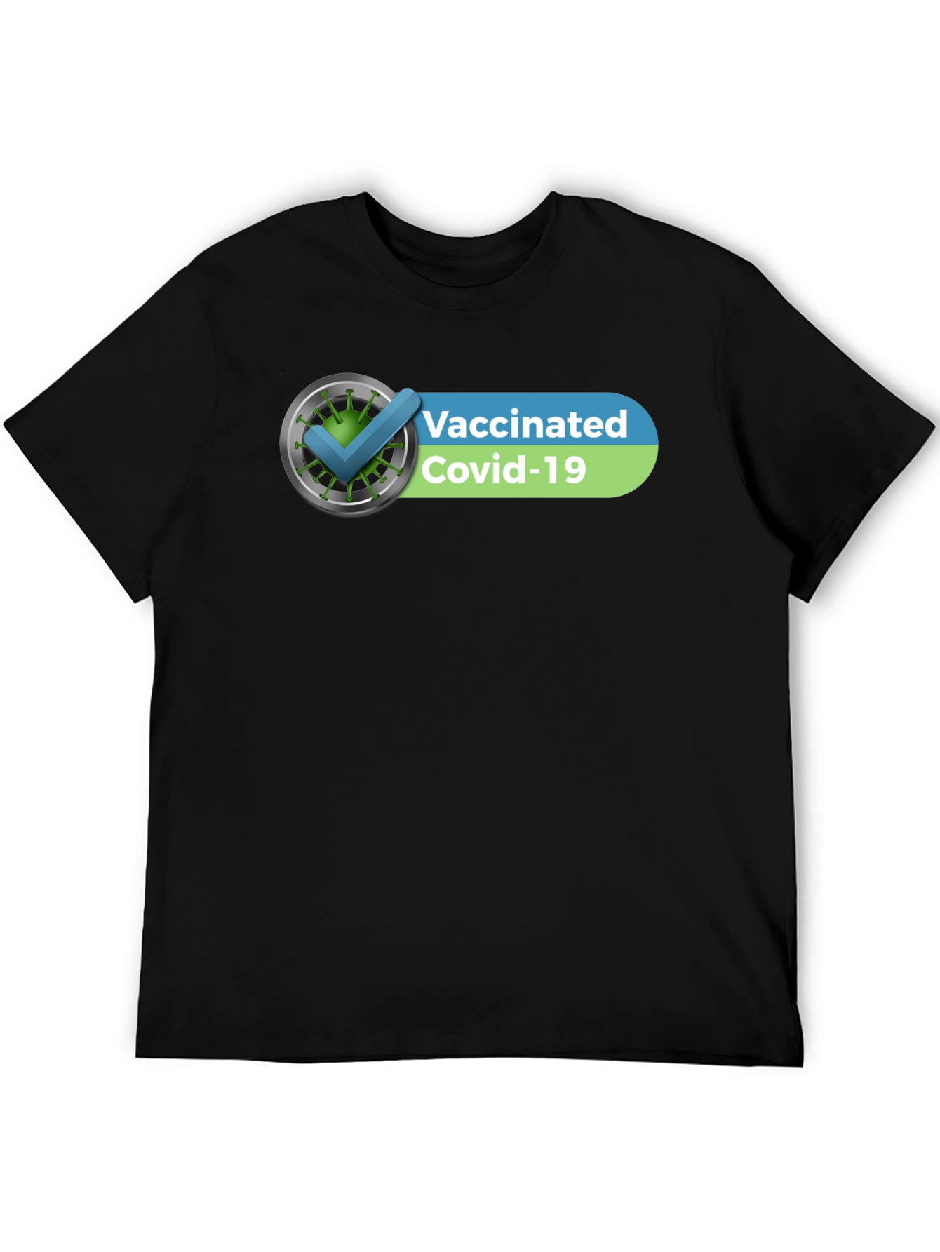 Vaccinated Covid-19 Checkmark T-Shirt