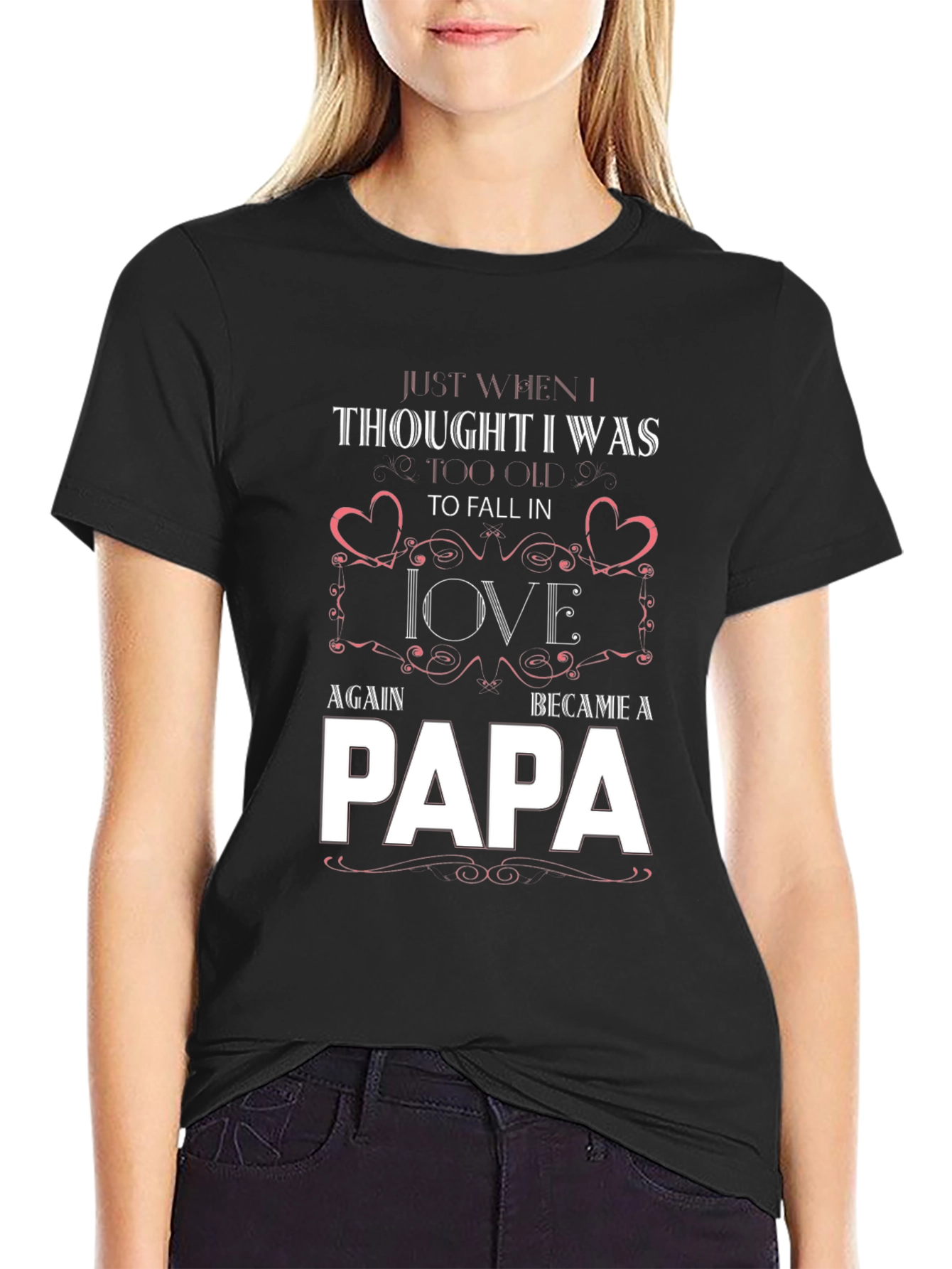 Papa Graphic T-Shirt - Fall in Love Again