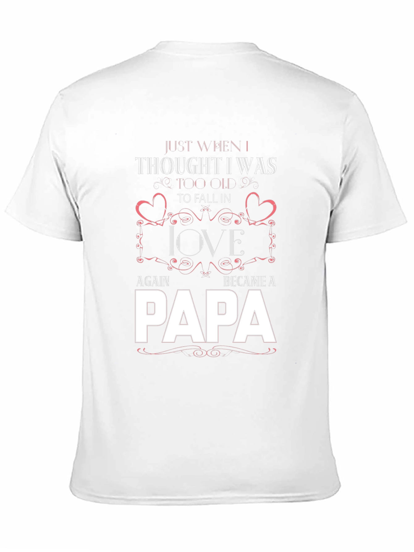 Papa Graphic T-Shirt - Fall in Love Again