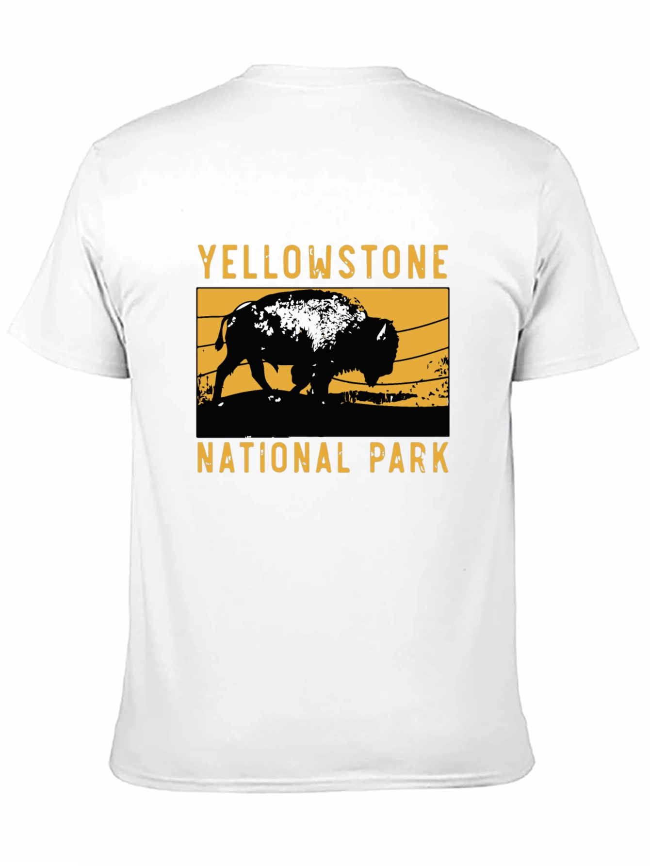 Yellowstone National Park Bison Graphic Tee