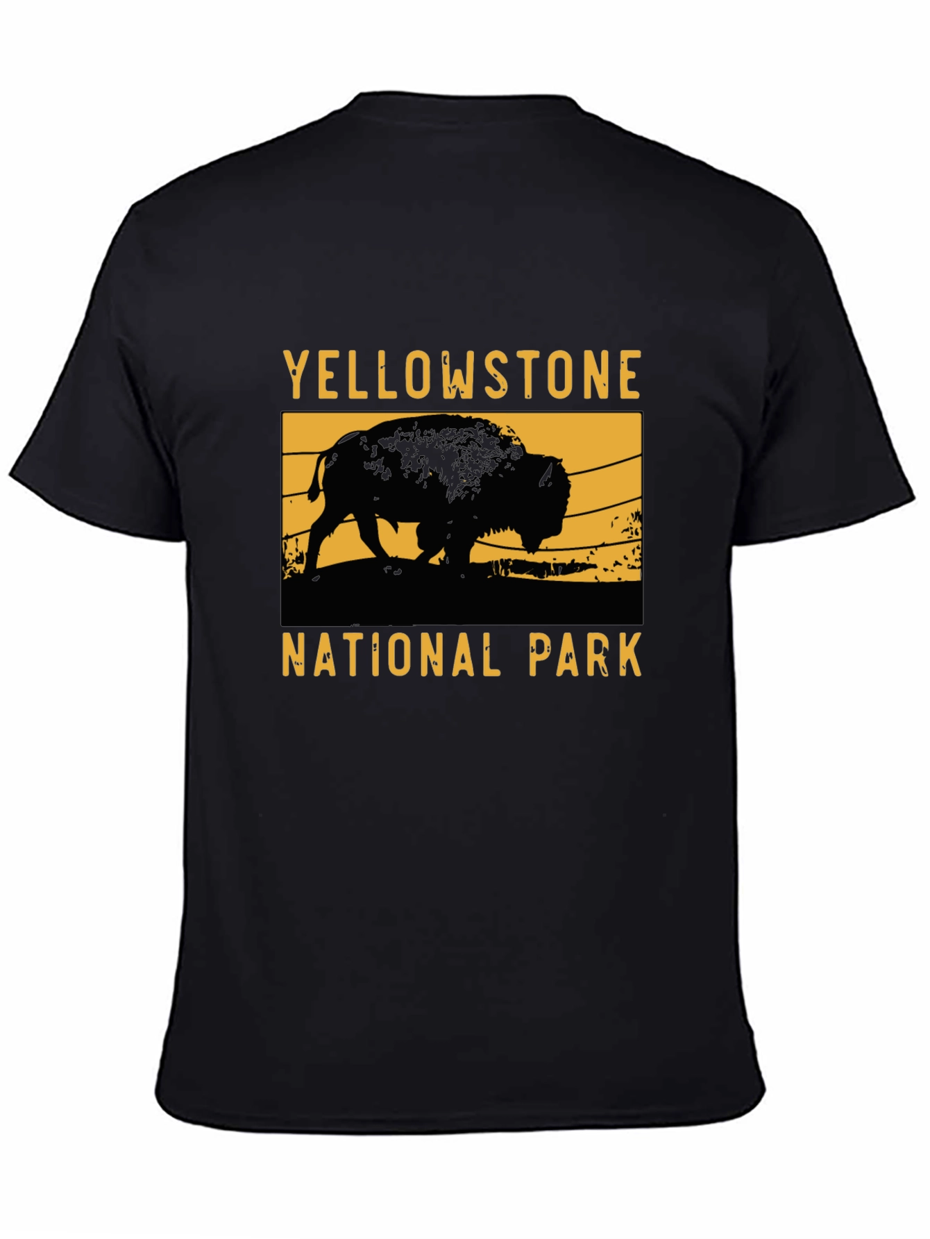 Yellowstone National Park Bison Graphic Tee