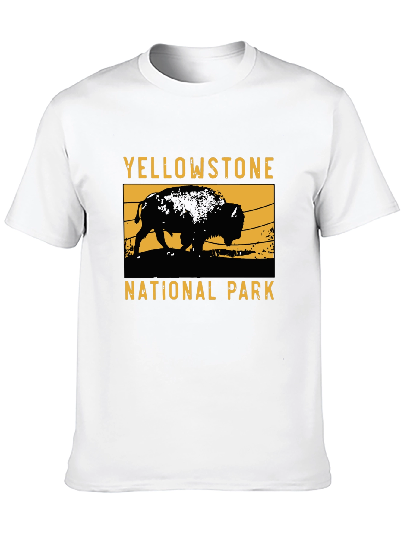 Yellowstone National Park Bison Graphic Tee