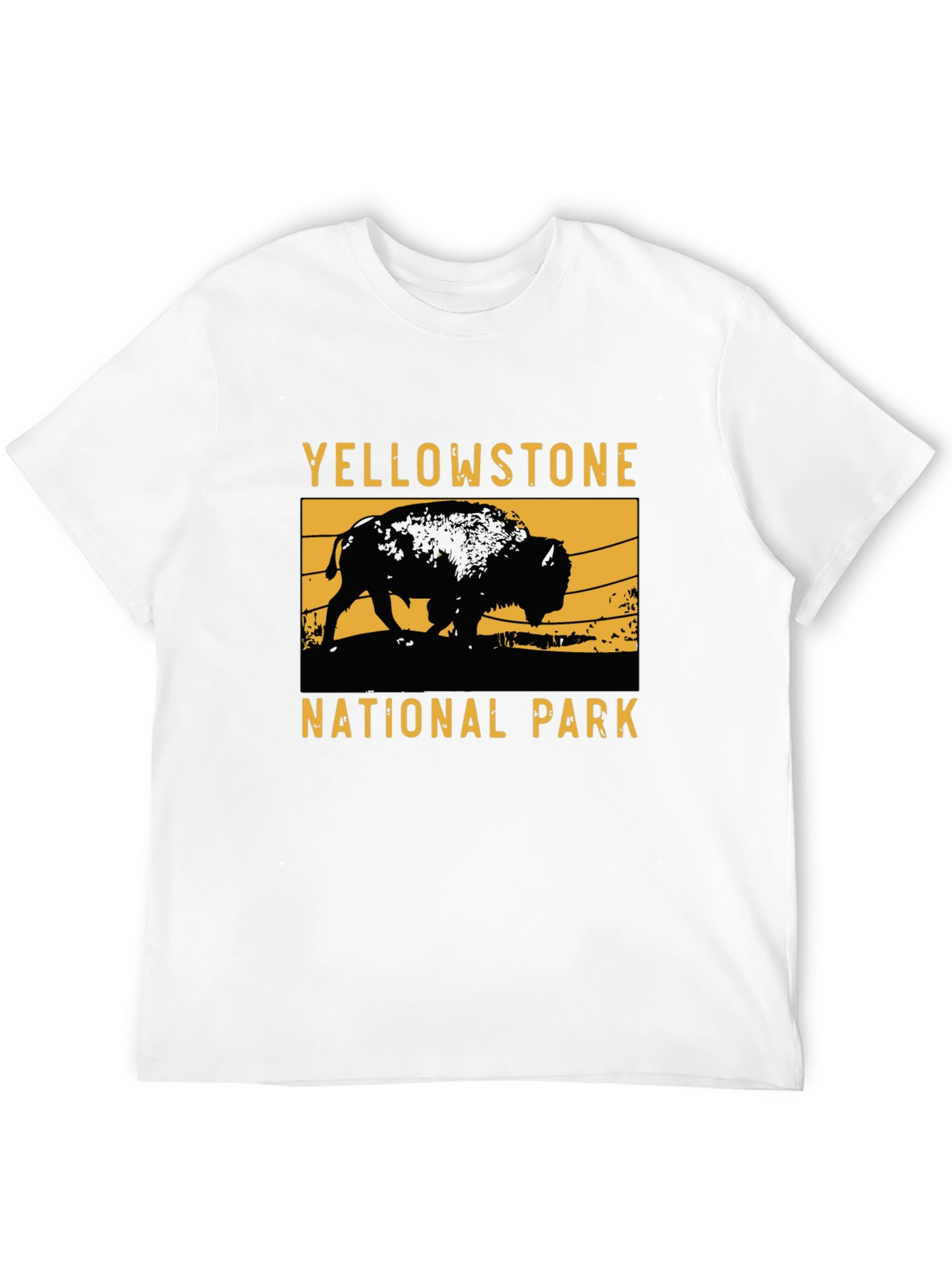Yellowstone National Park Bison Graphic Tee
